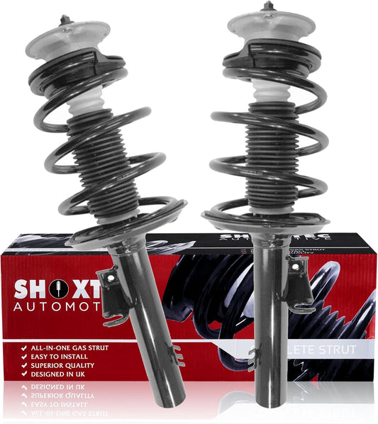 Shoxtec Front Complete Strut Assembly Replacement For 2004-2010 BMW X3 Repl No. 1335994L, 1335994R