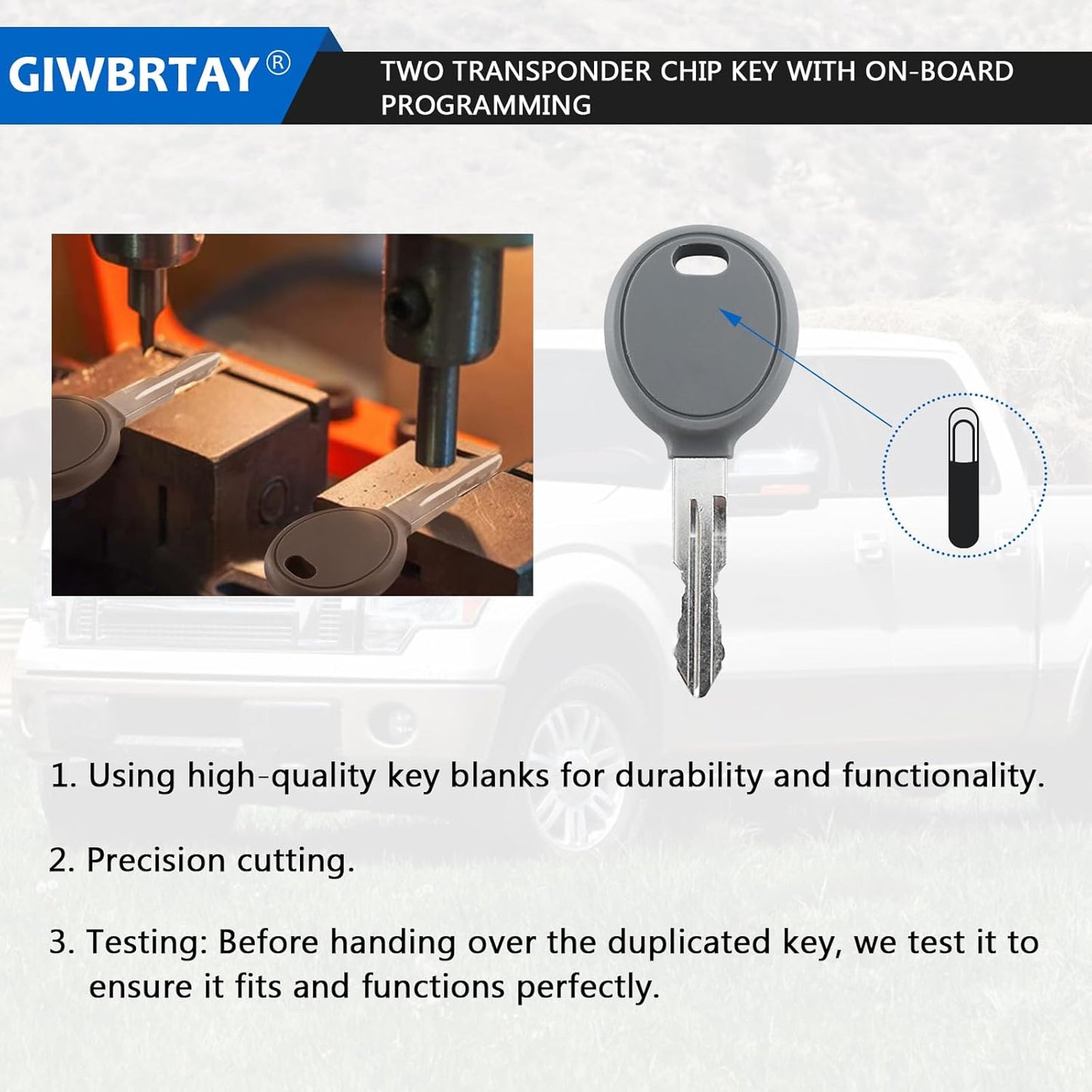 Compatible with Chevy Malibu 2004-2012, Pontiac G6 2005-2010, Saturn Aura 2007-2009 Ignition Switch Lock Cylinder Assembly with 2 Chip Keys with On-Board Programming 84663295