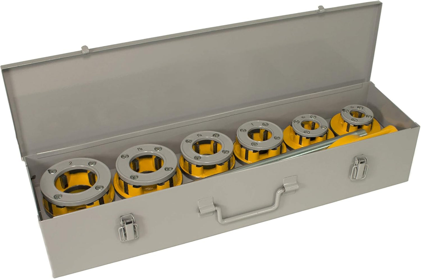 Steel Dragon Tools 12-R 1/2in. - 2in. Manual Ratchet Threader Set compatible with RIDGID 700 41935 12R 36475