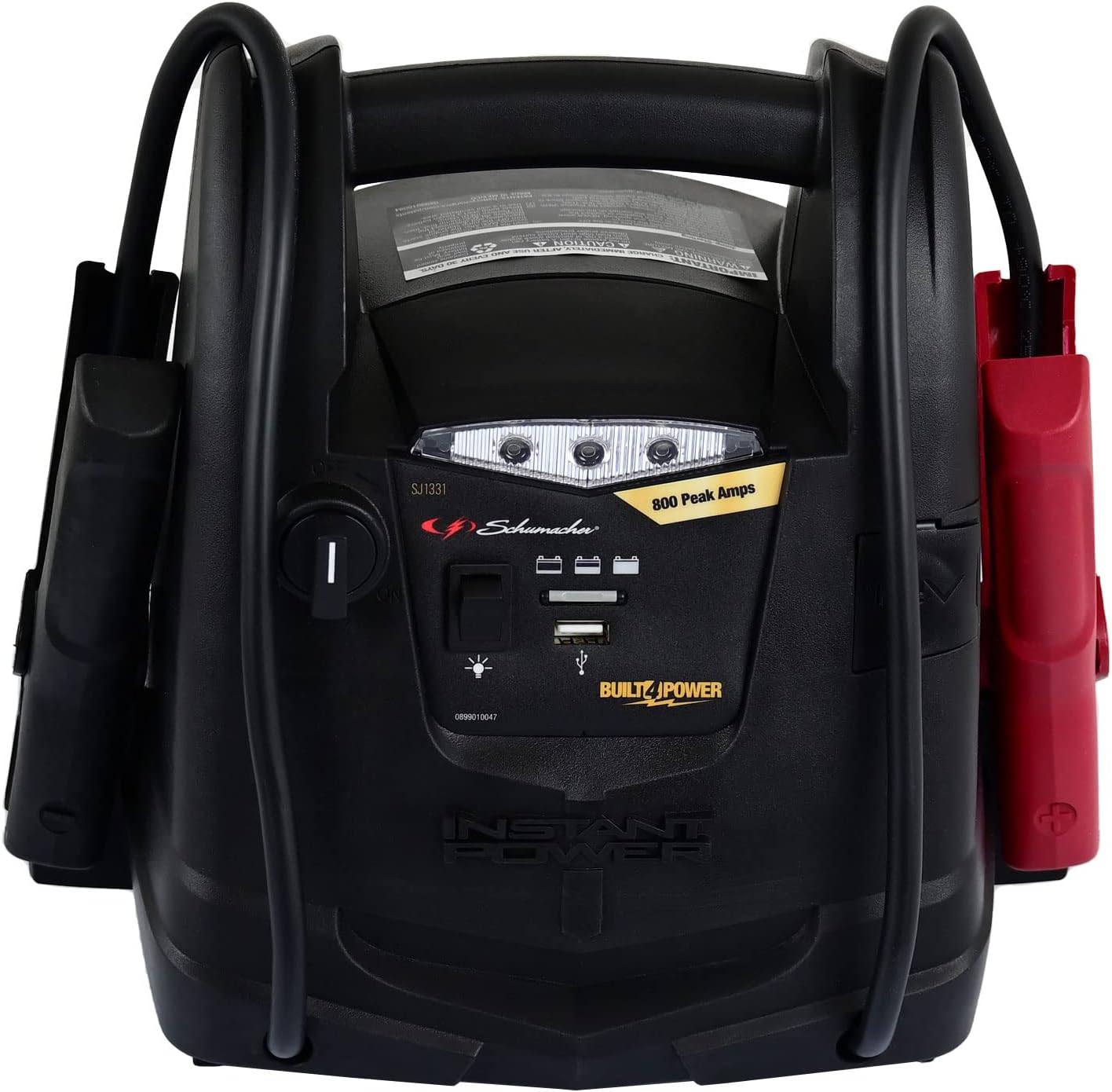 Schumacher SJ1330 1000 Peak Amp Jump Starter and Air Compressor with 12V USB Portable Power Ports