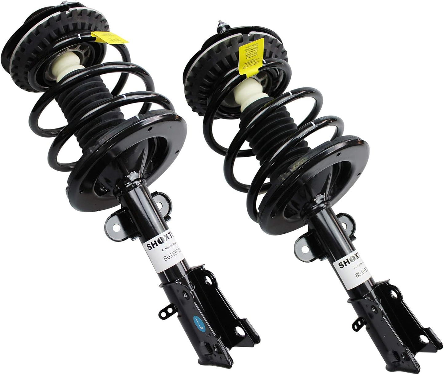 Shoxtec Front Pair Complete Struts Replacement for 2001-2007 Dodge Grand Caravan; 01-03 Chrysler Voyager; 01-07 Town&Country Coil Spring Shock Absorber Kits Repl Part no. 171572