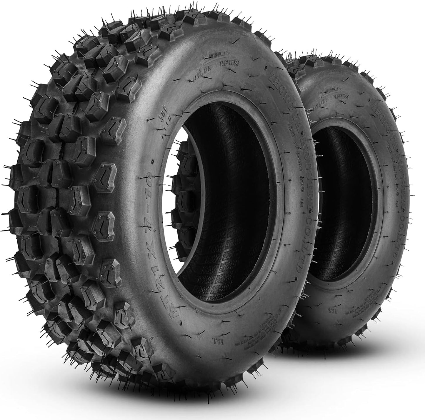 Torchbeam 22x10-9 Go Kart Tire, 6-Ply ATV UTV Off-Road Tires, Mud, Gravel, Sand, Rocky and UTV Tires, 2x ATV TIRE