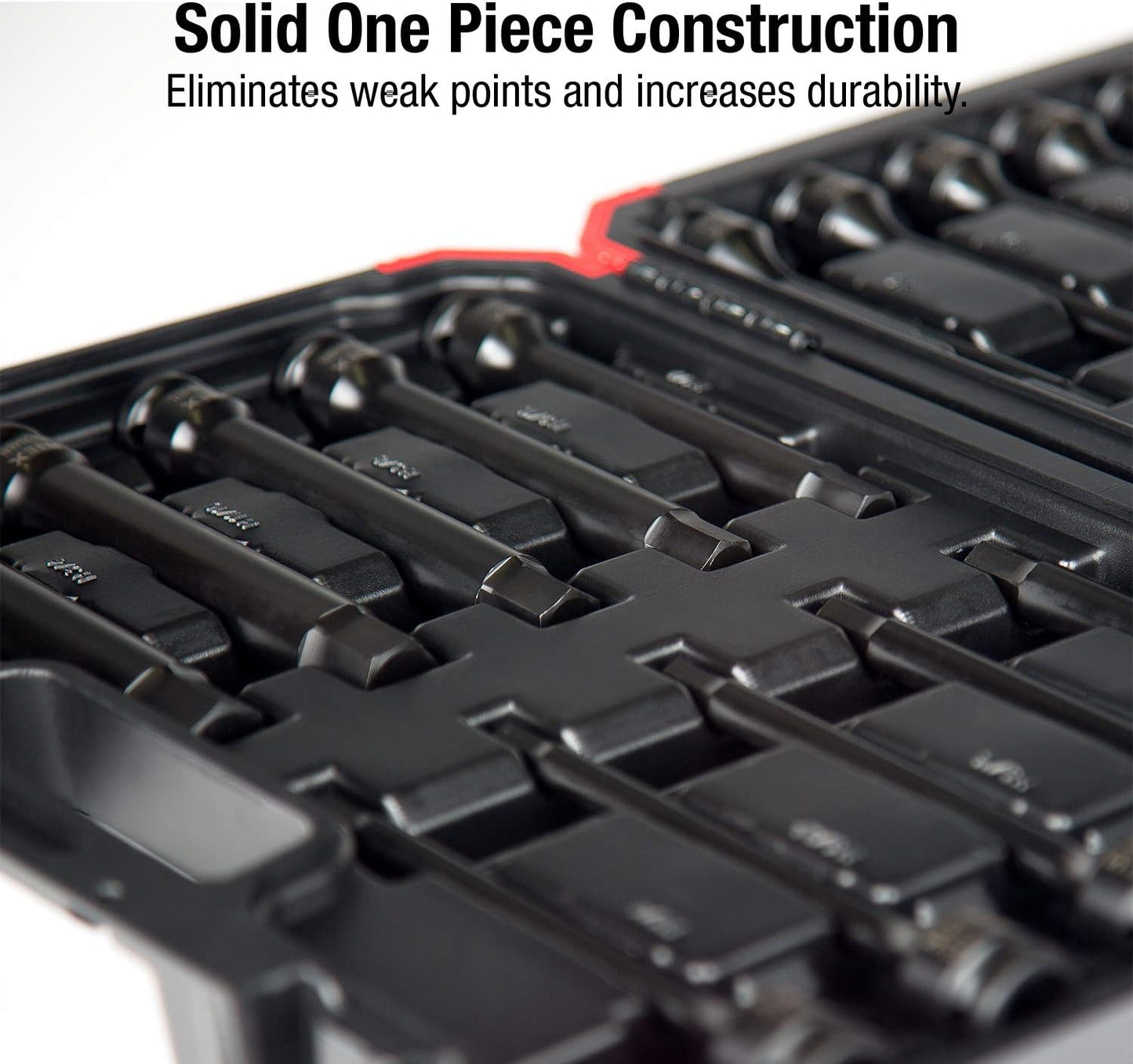 SUNEX TOOLS 2637L 20pc 1/2" Drive Impact Hex Driver Master Set 6in. ¼” to 9/32” and 6mm to 17mm, ,