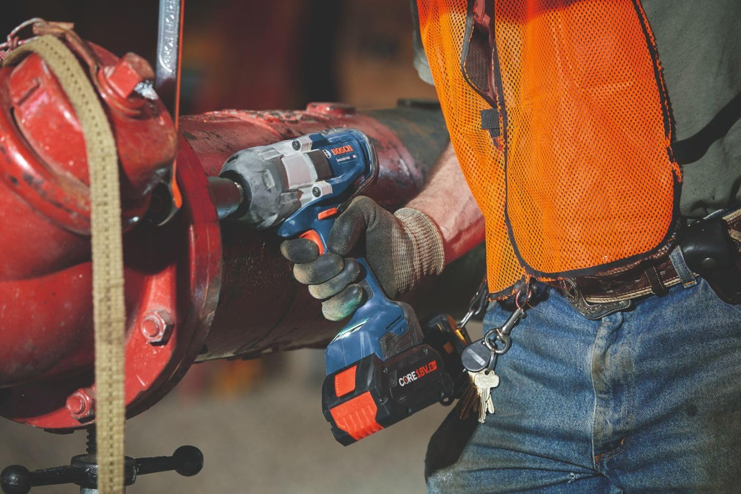 BOSCH GDS18V-740N PROFACTOR 18V 1/2 In. Impact Wrench with Friction Ring (Bare Tool)