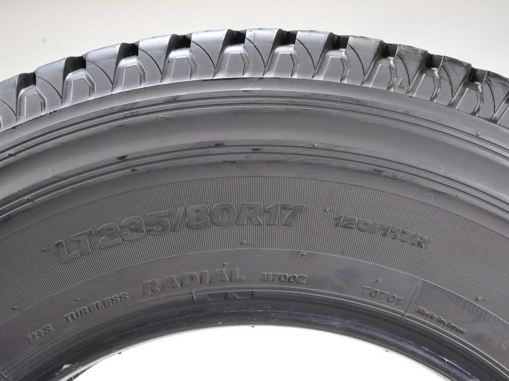 Bridgestone Duravis M700HD All Terrain Commercial Light Truck Tire LT235/80R17 120 R E