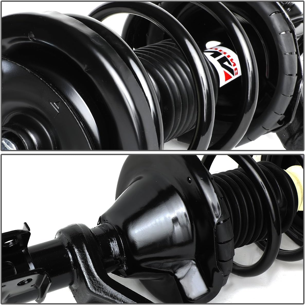 Auto Dynasty Front Struts Shocks Assembly and Coil Spring Compatible with 2001-2005 Honda Civic, Left and Right Complete Pair Shock Absorber 181433 181434