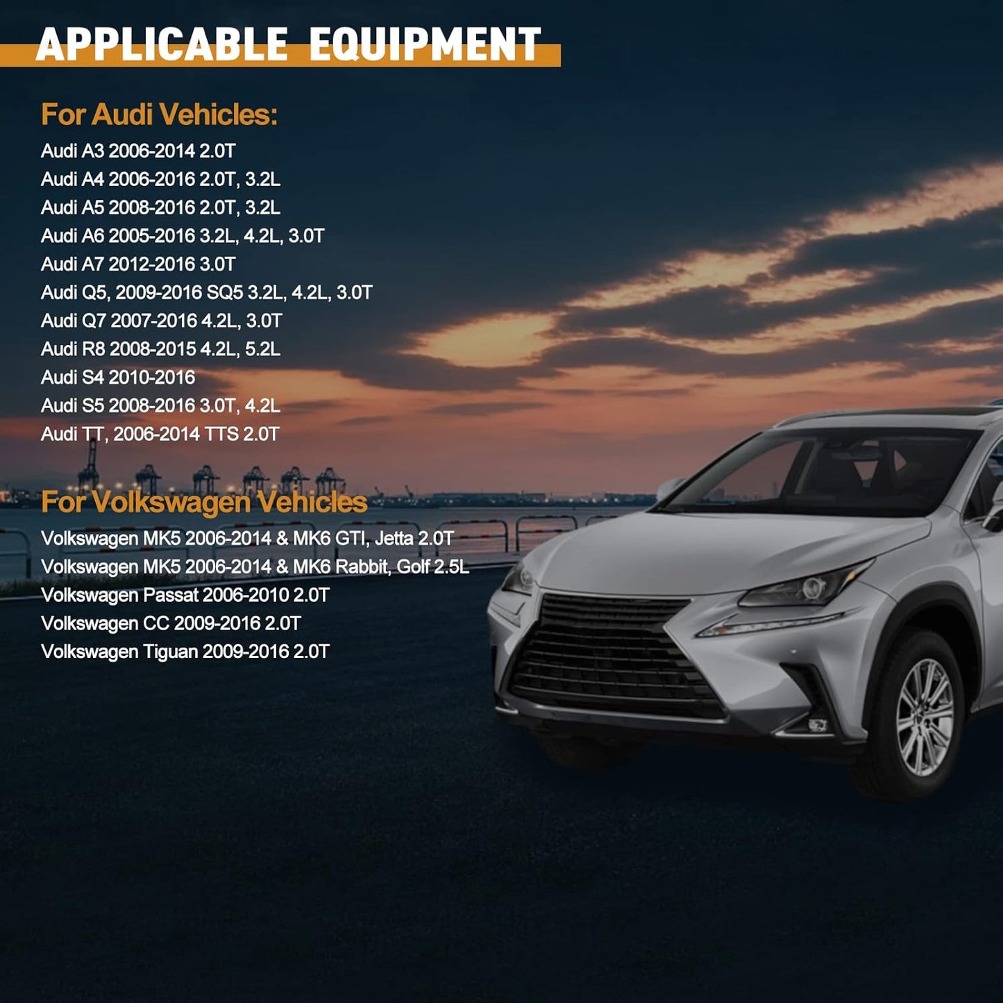 4PCS UF529 Ignition Coils & Iridium Spark Plugs Compatible with 2014-2016 Au-Di Q7 S6 Go-lf Je-tta CC Volk-swagen Allroad & Quattro Eos Replace OE 06E905115E 06H905115B