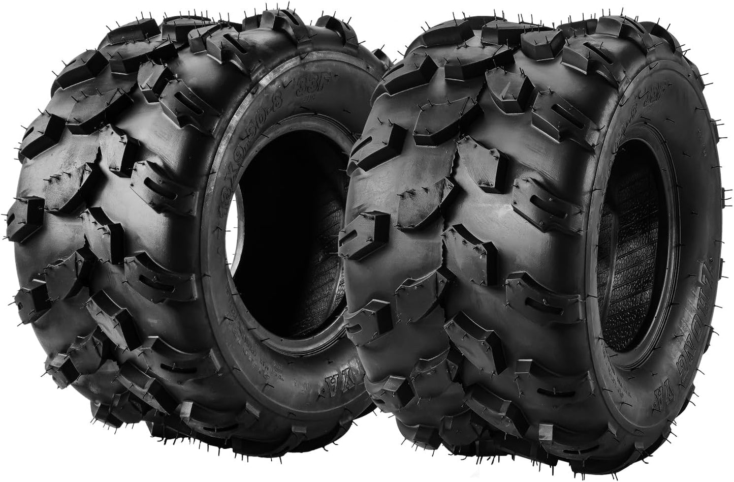 Torchbeam 22x10-9 Go Kart Tire, 6-Ply ATV UTV Off-Road Tires, Mud, Gravel, Sand, Rocky and UTV Tires, 2x ATV TIRE