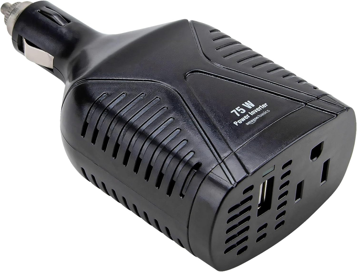 Amazon Basics 1000W Car Power Inverter - 12V to AC 110V, 13.81 x 7.44 x 3.07 inches