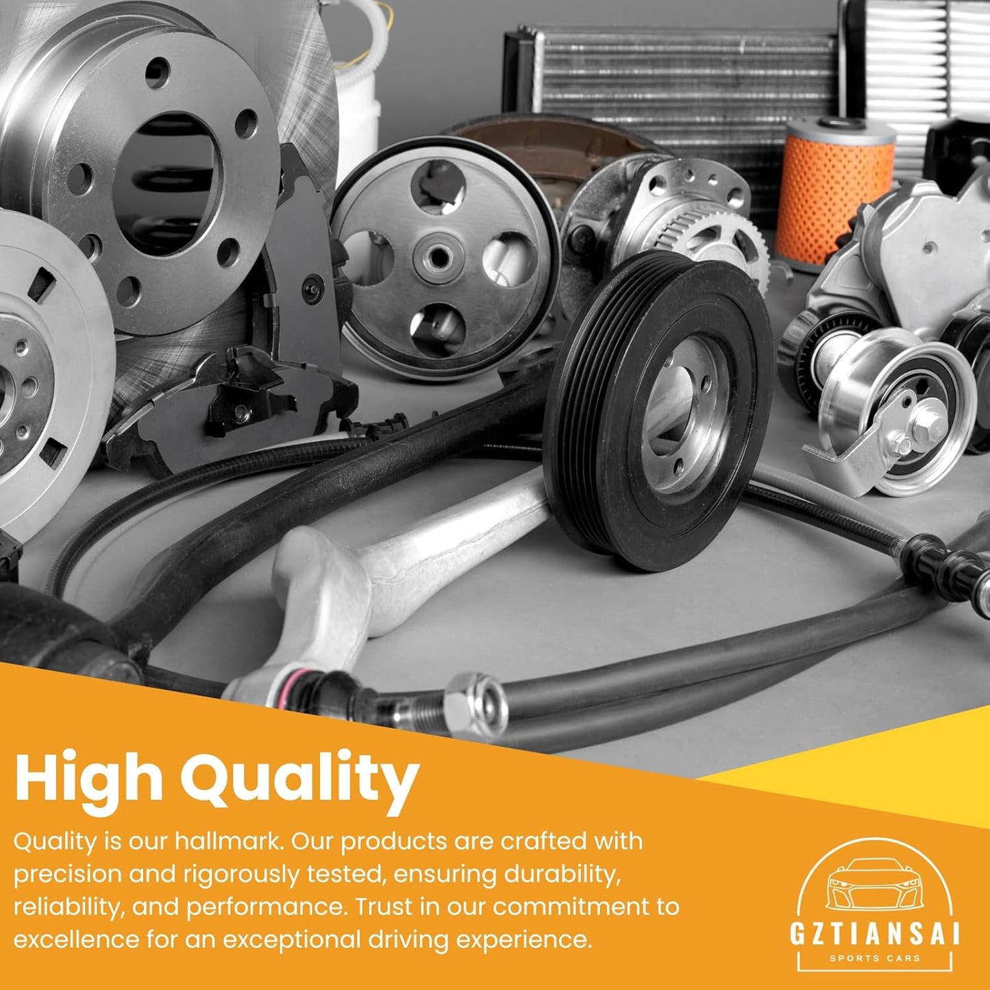 Shocks Struts - Shocks and Struts Kit Front and Rear, Shock Absorber Suspension Strut Set 4 fits Cadillac SRX 2009 2008 2007 2006 2005 2004