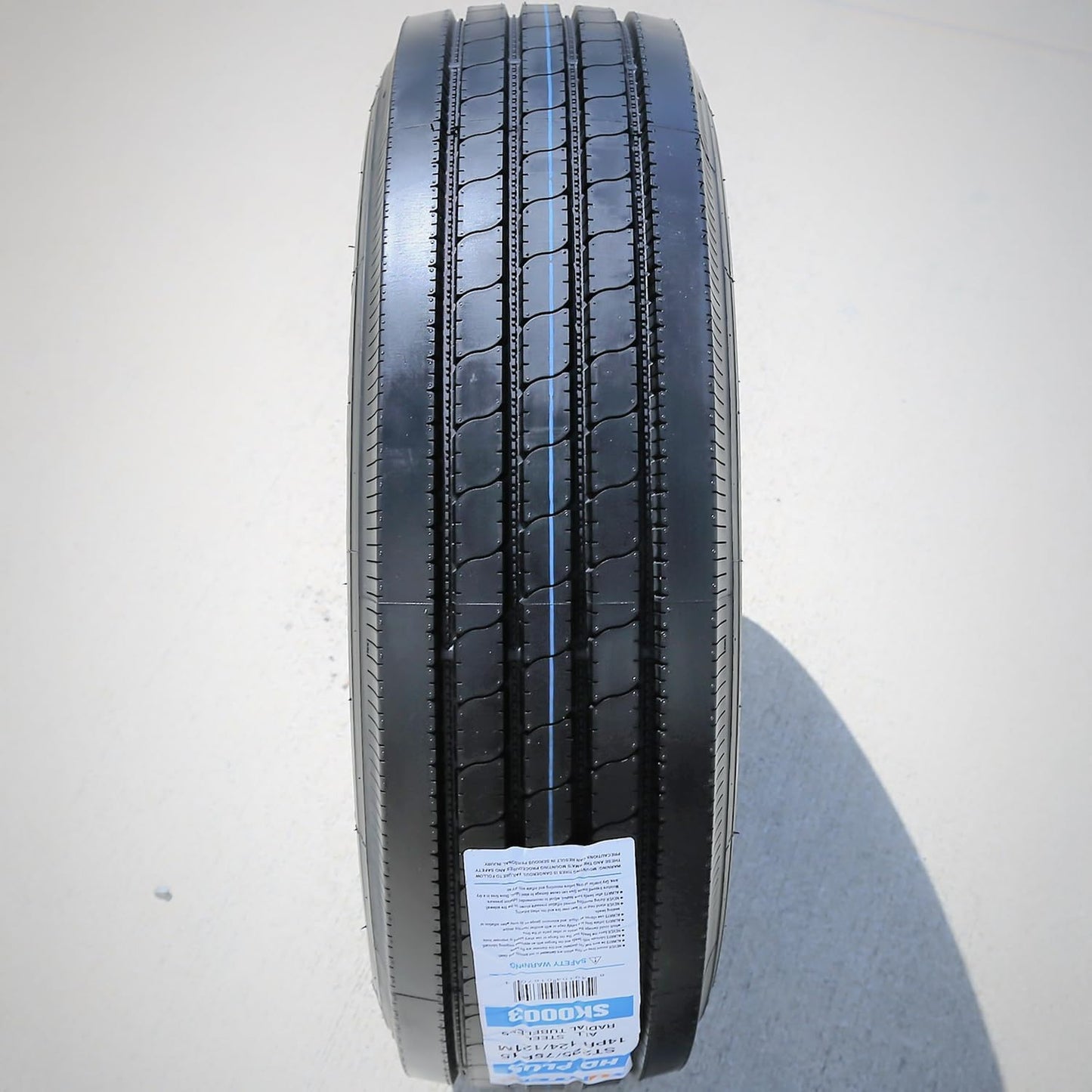 Suntek HD Plus Premium Trailer Radial Tire-ST225/75R15 225/75/15 225/75-15 124/121M Load Range G LRG 14-Ply BSW Black Side Wall