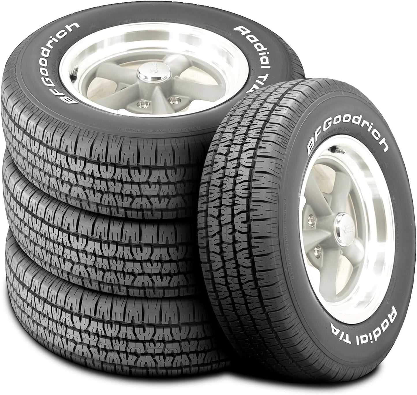 BFGoodrich Radial T/A All Season Car Tire for Passenger Cars, P215/70R15 97S