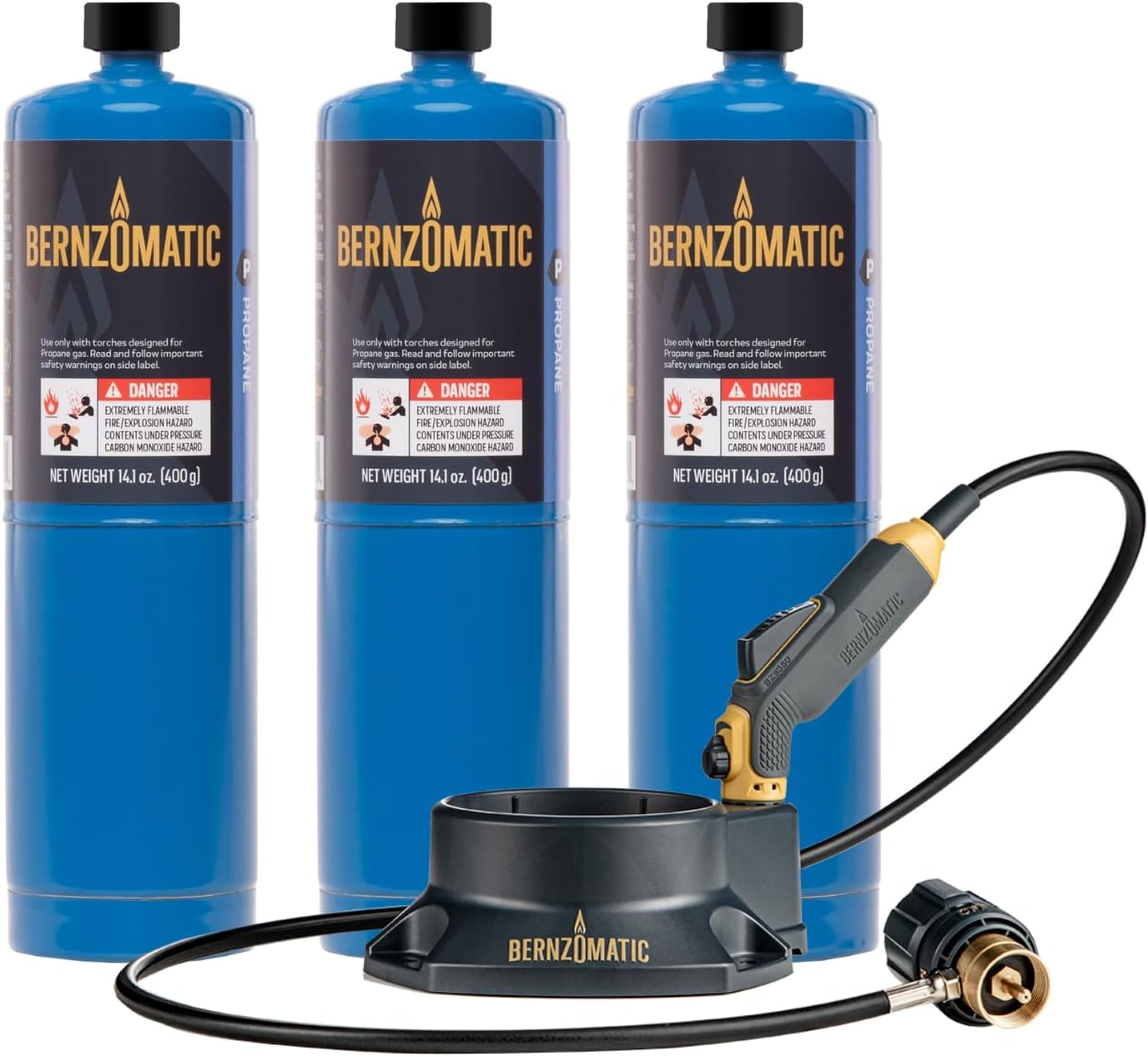 Bernzomatic FirePoint Creator Tool, Precision Flame Hand Torch for use with Bernzomatic MAP-Pro or Propane Fuel (Firepoint Tool)