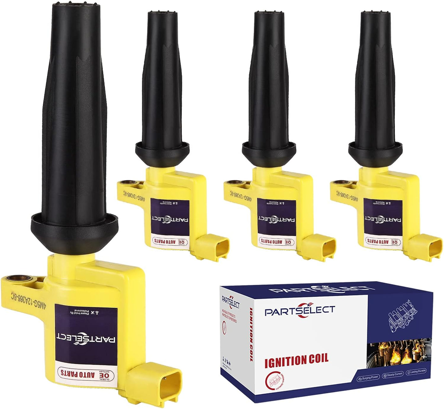 6PCS Ignition Coil Pack UF648 C1791 5C1848 Replacement for Jeep Grand Cherokee Wrangler for Dodge Avenge Challenger Charger Durango RAM 1500 for Chrysler 300 for VW Routan 3.6L V6 2011-2016
