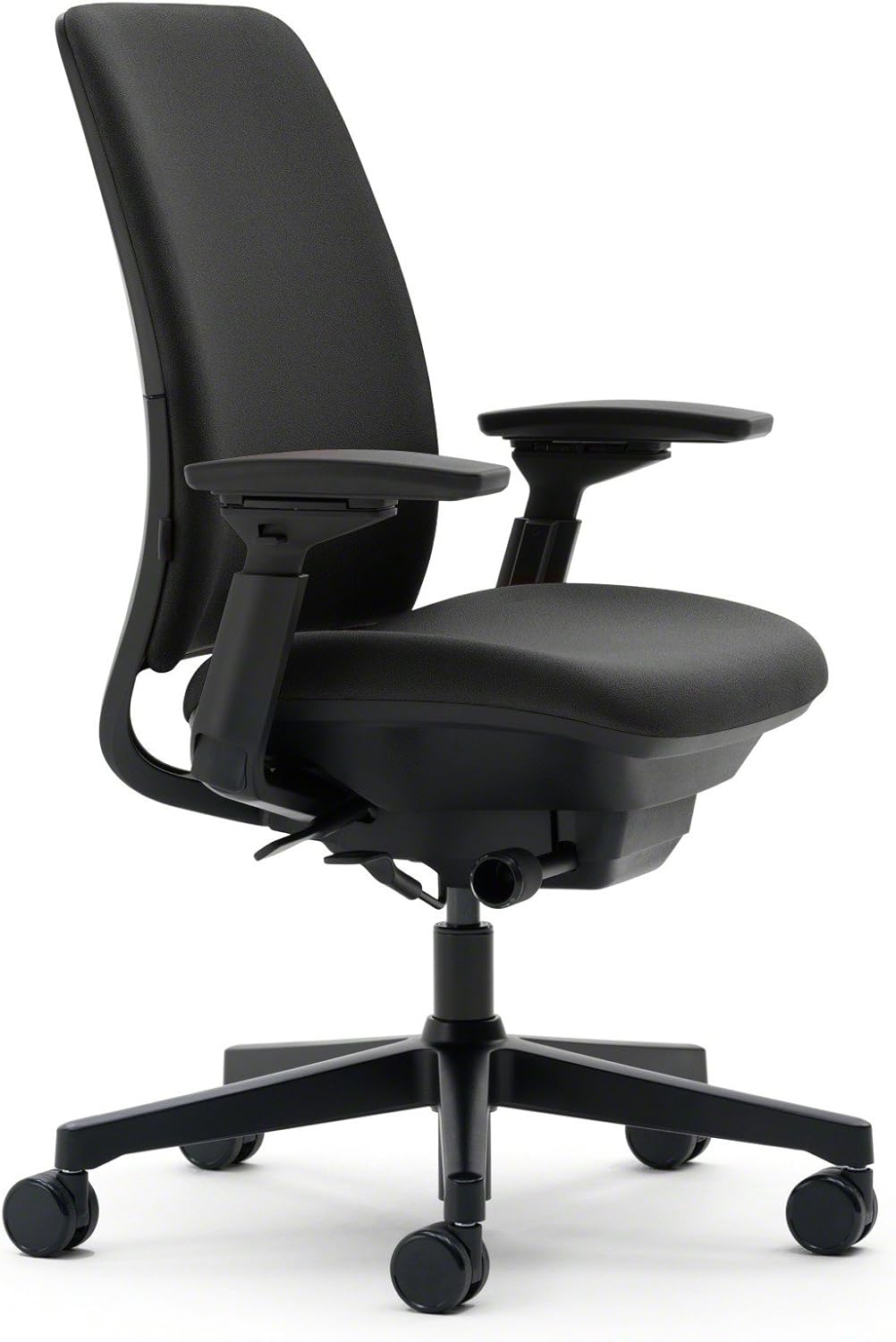 Steelcase Amia Office Chair - Most Comfortable Sit - 4 Points of Adjustability - Ergonomic Desk Chair - Upper Back Support - Adjustable Lumbar Support - Blue Fabric