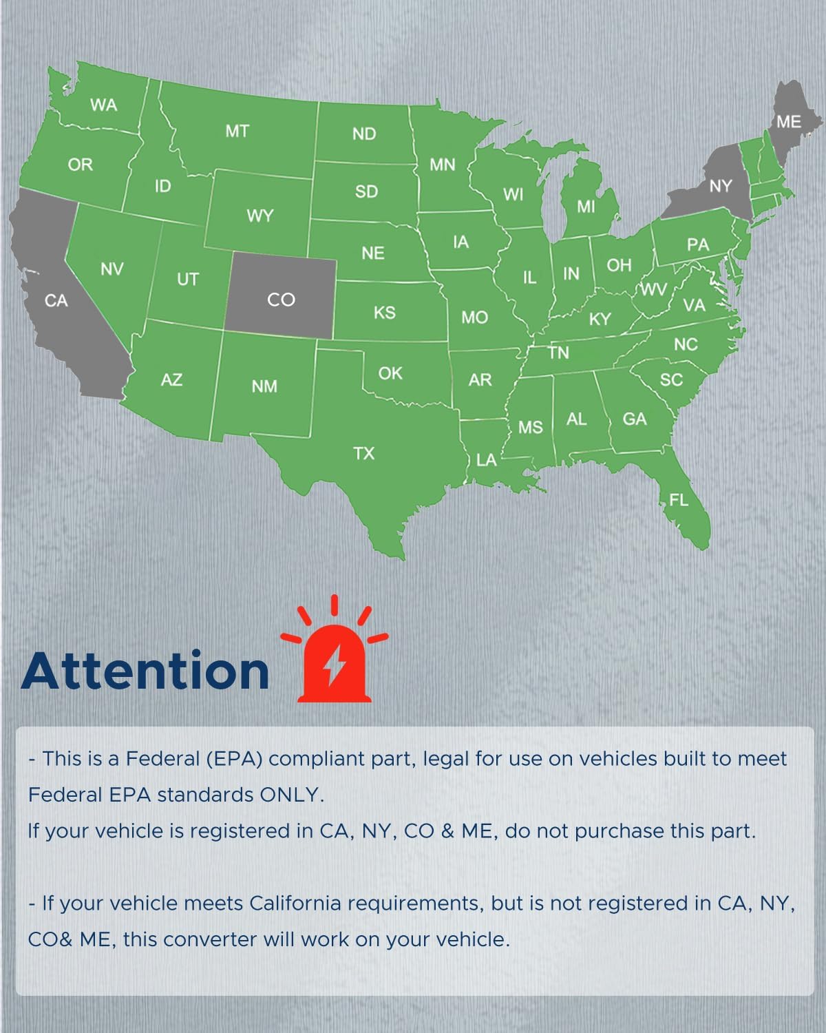 Catalytic Converter Stainless Steel Direct-Fit For 2005-2007 Chevy Cobalt/2006-2007 HHR/2007 Pontiac G5/2006 Pontiac Pursuit/2005-2007 Saturn Ion 2.2L (EPA Approved)