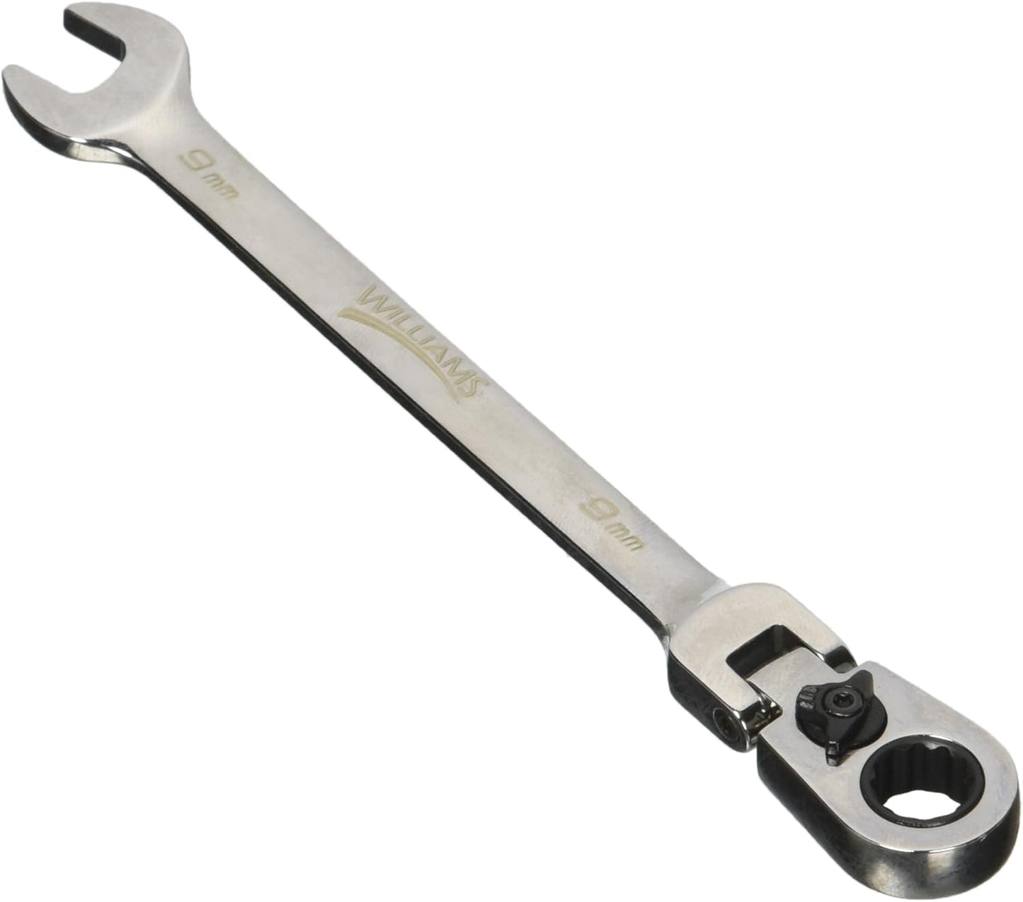 Williams WS-1168RCF 8-Piece Reversible Flex Head Ratcheting Combination Wrench Set