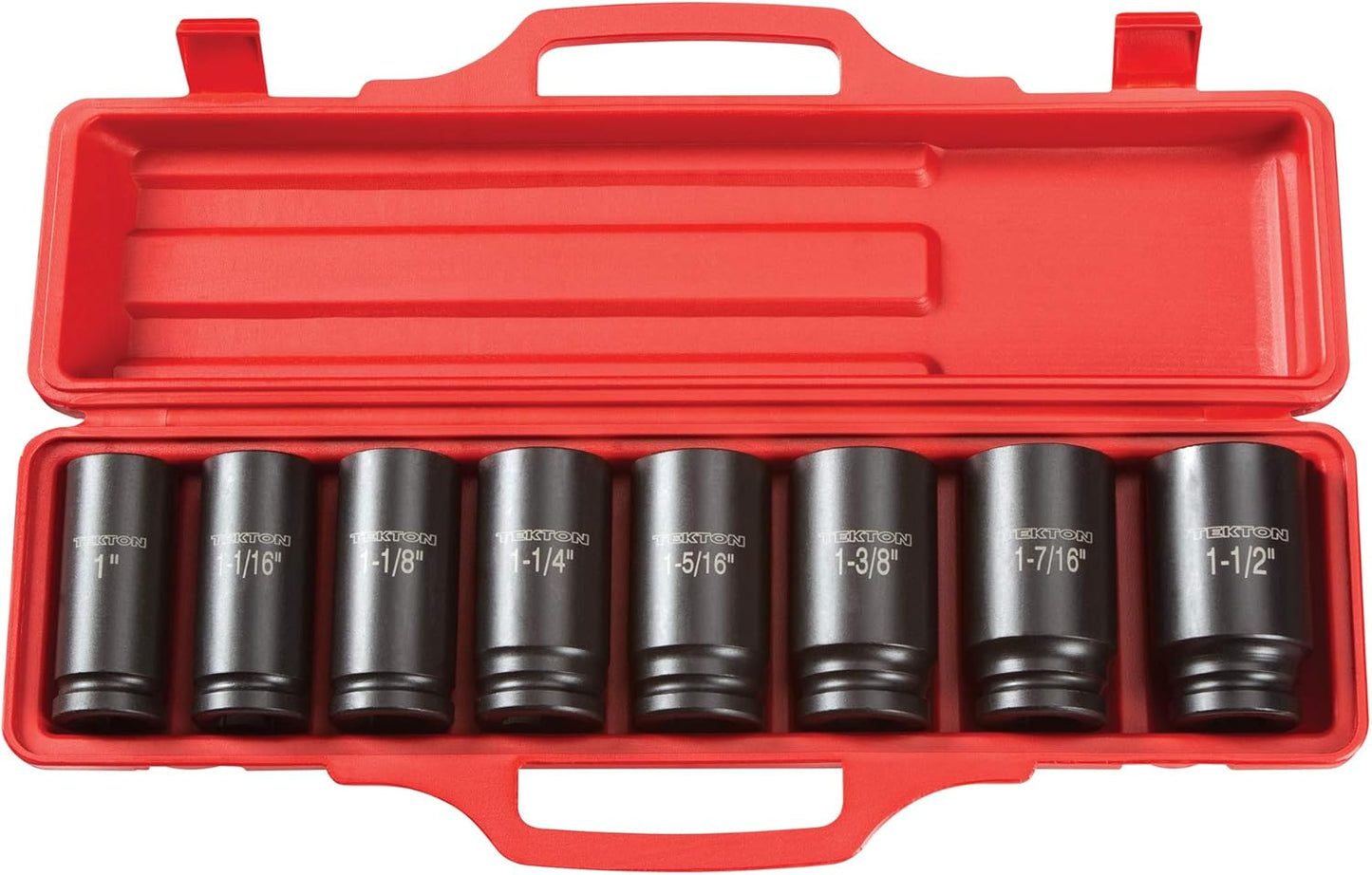 TEKTON 3/4 Inch Drive Deep 6-Point Impact Socket Set, 22-Piece (7/8-2 in.) | 48995