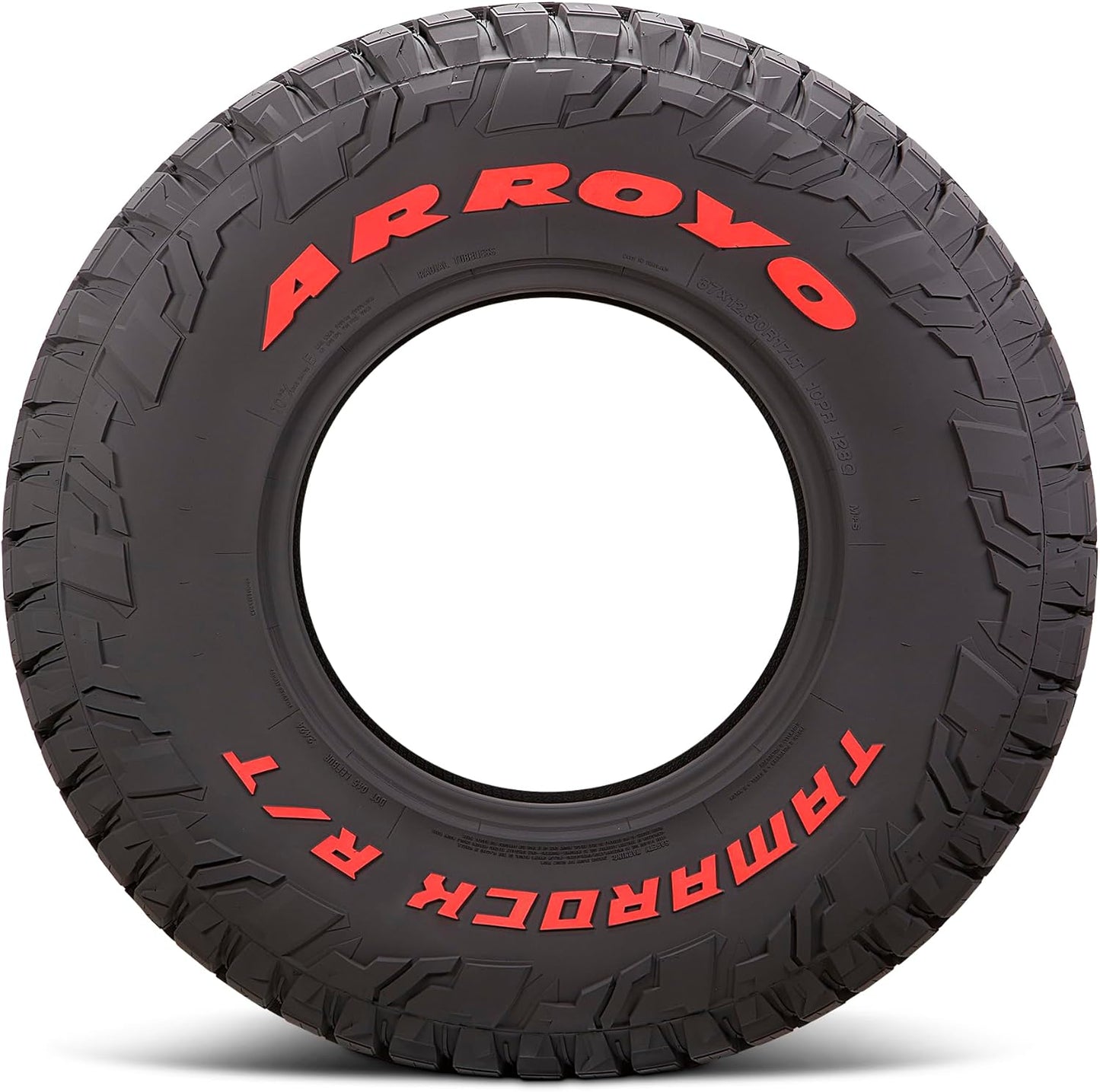 Arroyo Tamarock R/T 33x12.50R17LT 124Q RRL Dual Sidewall Tire