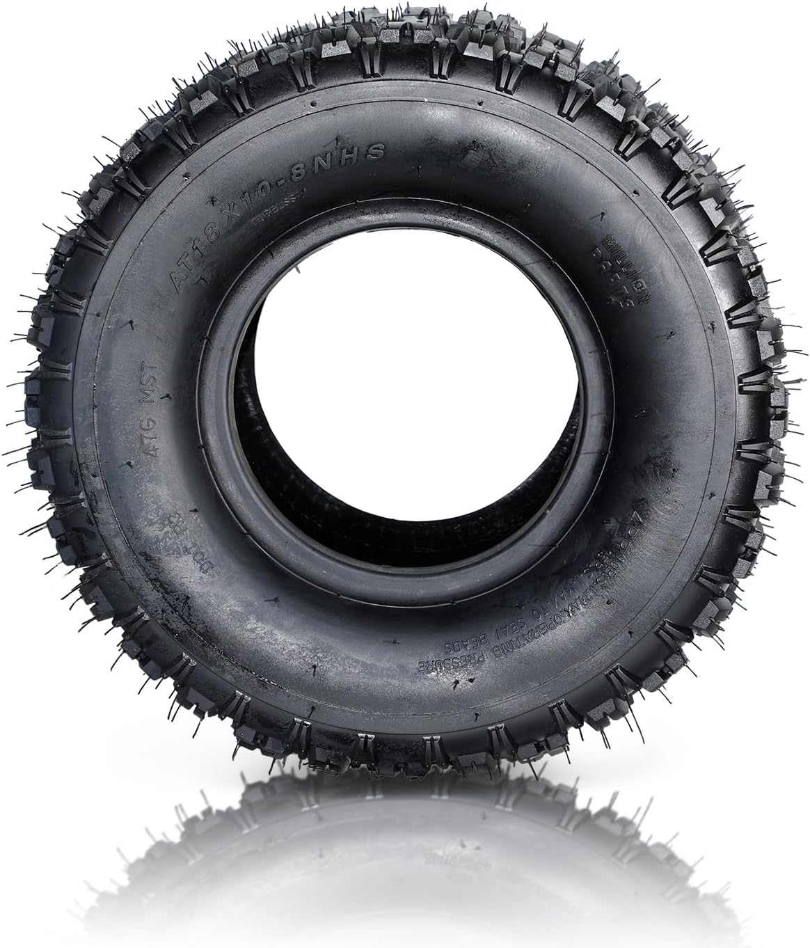 AutoForever Set of 2 18X10-8 ATV UTV Tires 18x10x8 Compatible with Can-Am BIAS 4 Ply