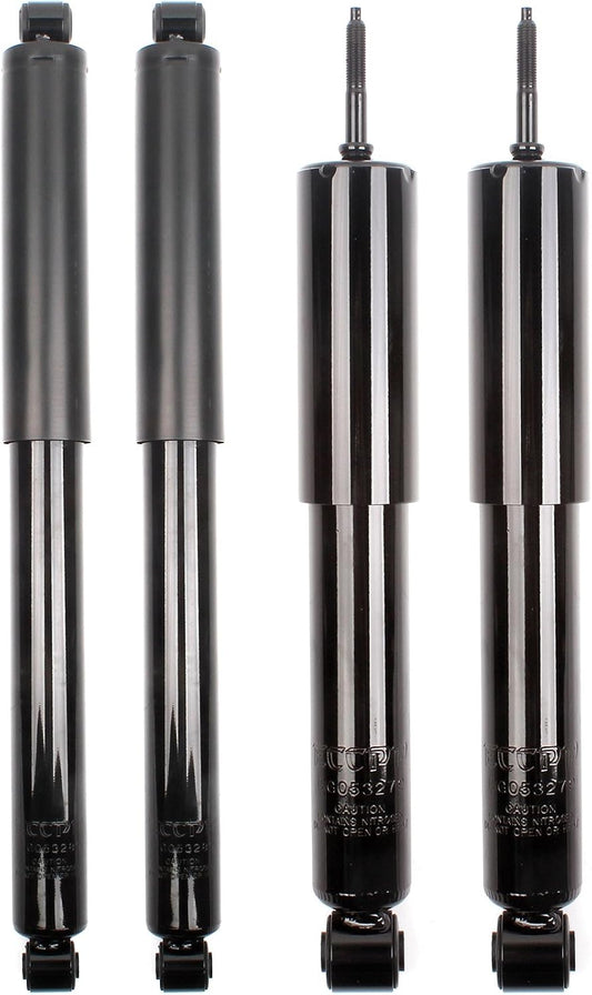Shocks Struts,ECCPP Front Rear Shock Absorbers Strut Kits Compatible with 1990 1991 1992 1993 1994 1995 1996 Ford F-150 344049 37095 344079 37039