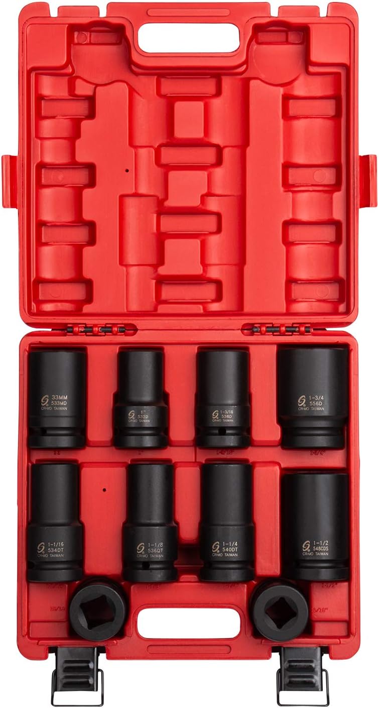 SUNEX TOOLS 5120 1-Inch Drive 3-3/4-Inch Impact Socket