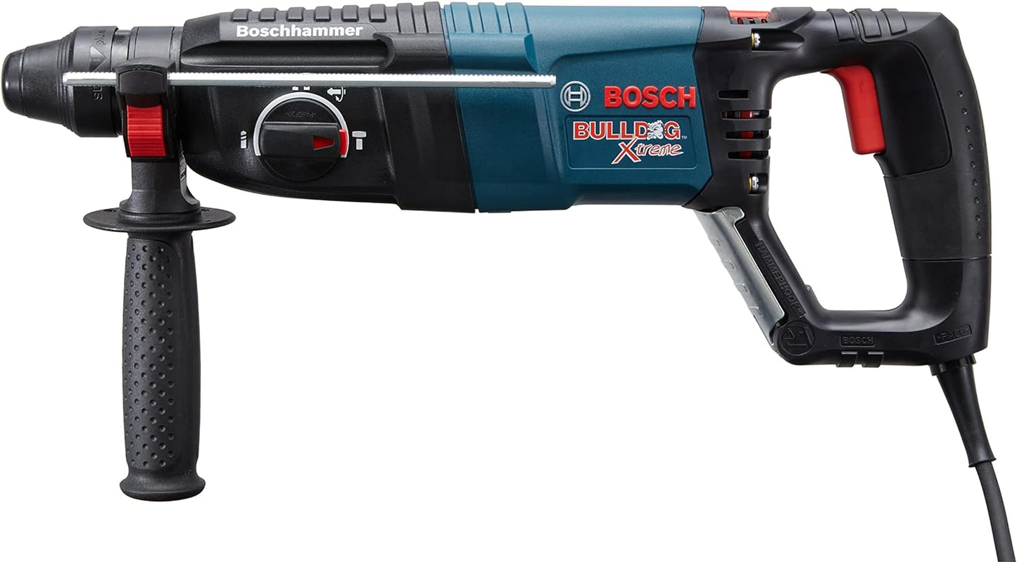 BOSCH 11255VSR Bulldog Xtreme 8 Amp 1 Inch Corded Variable Speed SDS-Plus Concrete/Masonry Rotary Hammer