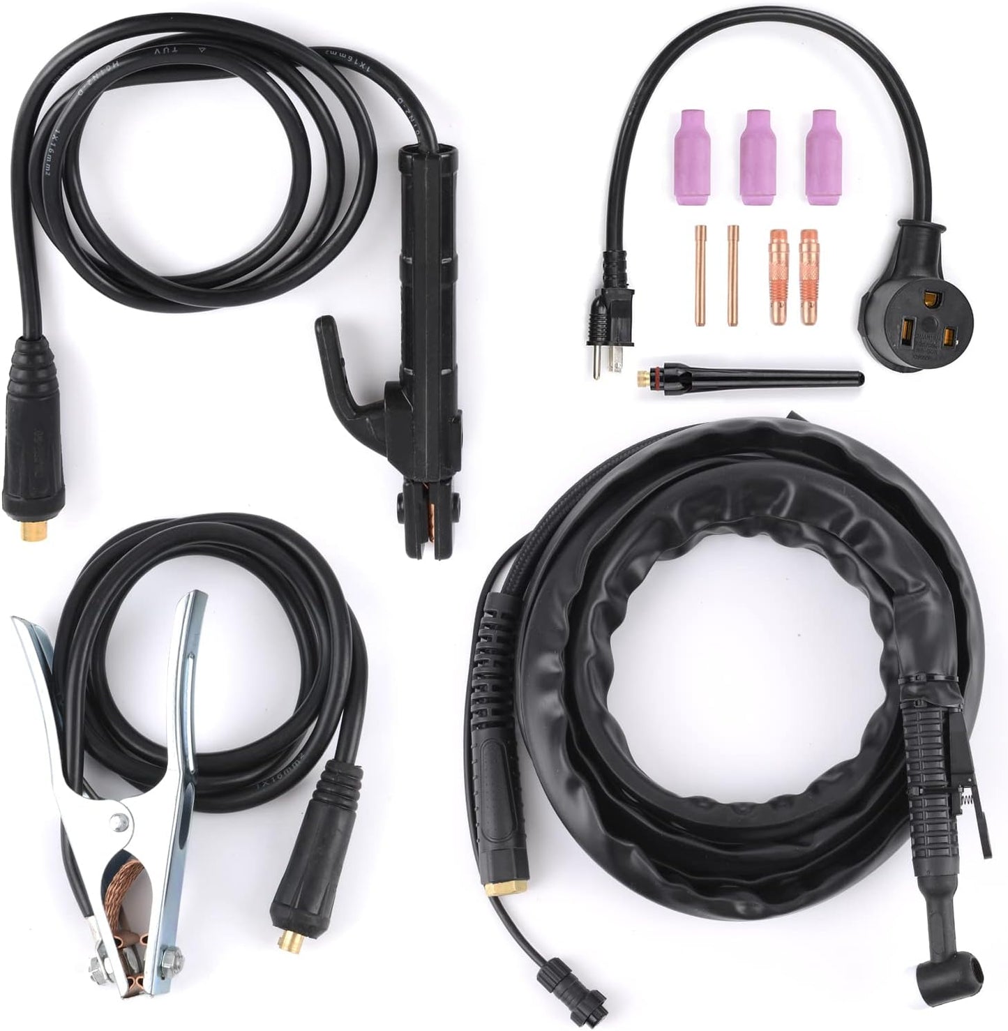 TIG Welder, 200 Amp 3-in-1 Multifunctional Machine - 110V/220V, ARC/DC TIG/Pulse TIG,Use 3/32 Tungsten Welding Rod