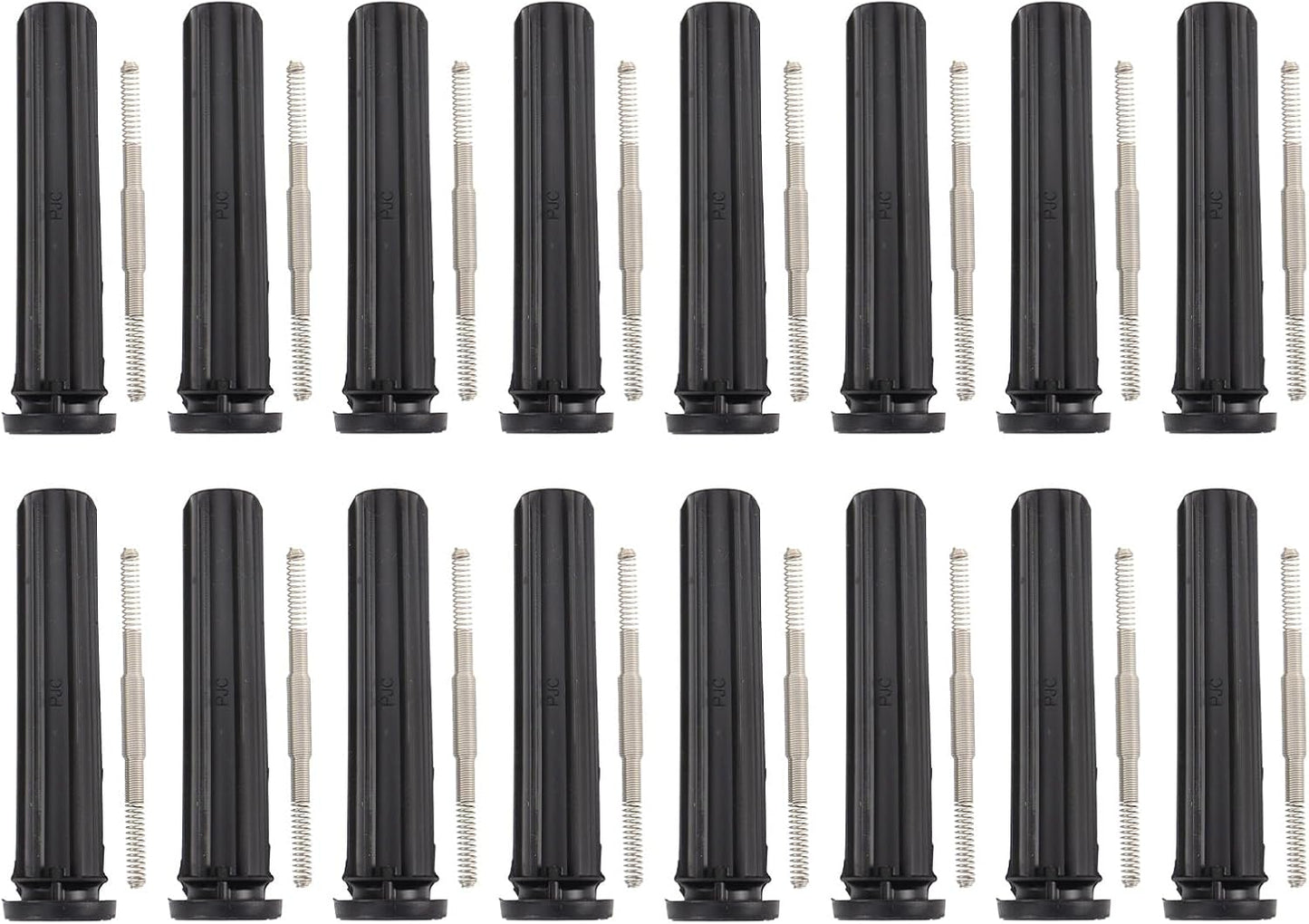 TRQ Ignition Coil Boot Set Compatible with 2005-2022 Chrysler 300 2007-2009 Aspen 2008-2022 Dodge Challenger 2006-2022 Charger Durango 2006-2008 Magnum 2006-2010 Ram 1500 Ram 2500