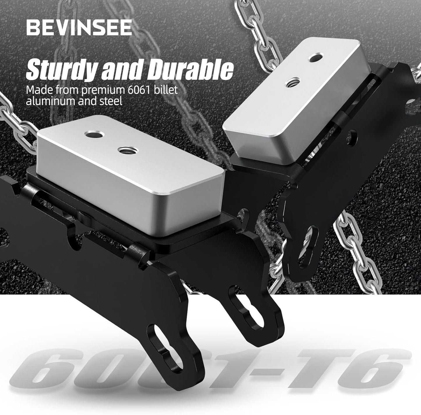 Bevinsee 3-4 Ton Jack Stand Adapter Compatible with BMW/MINI Compatible with Toyota Supra A90 Nissan GTR, Aluminum Car Lifting Jack Pad Repair Tool Frame Protector