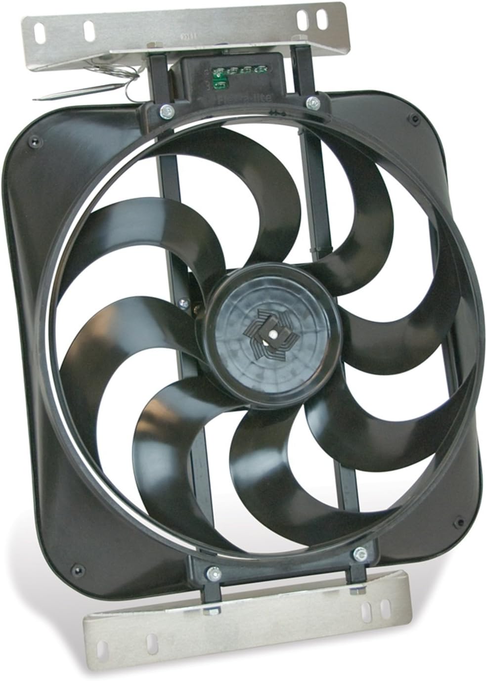 674 S-blade Engine Cooling Fan with Controls , Black