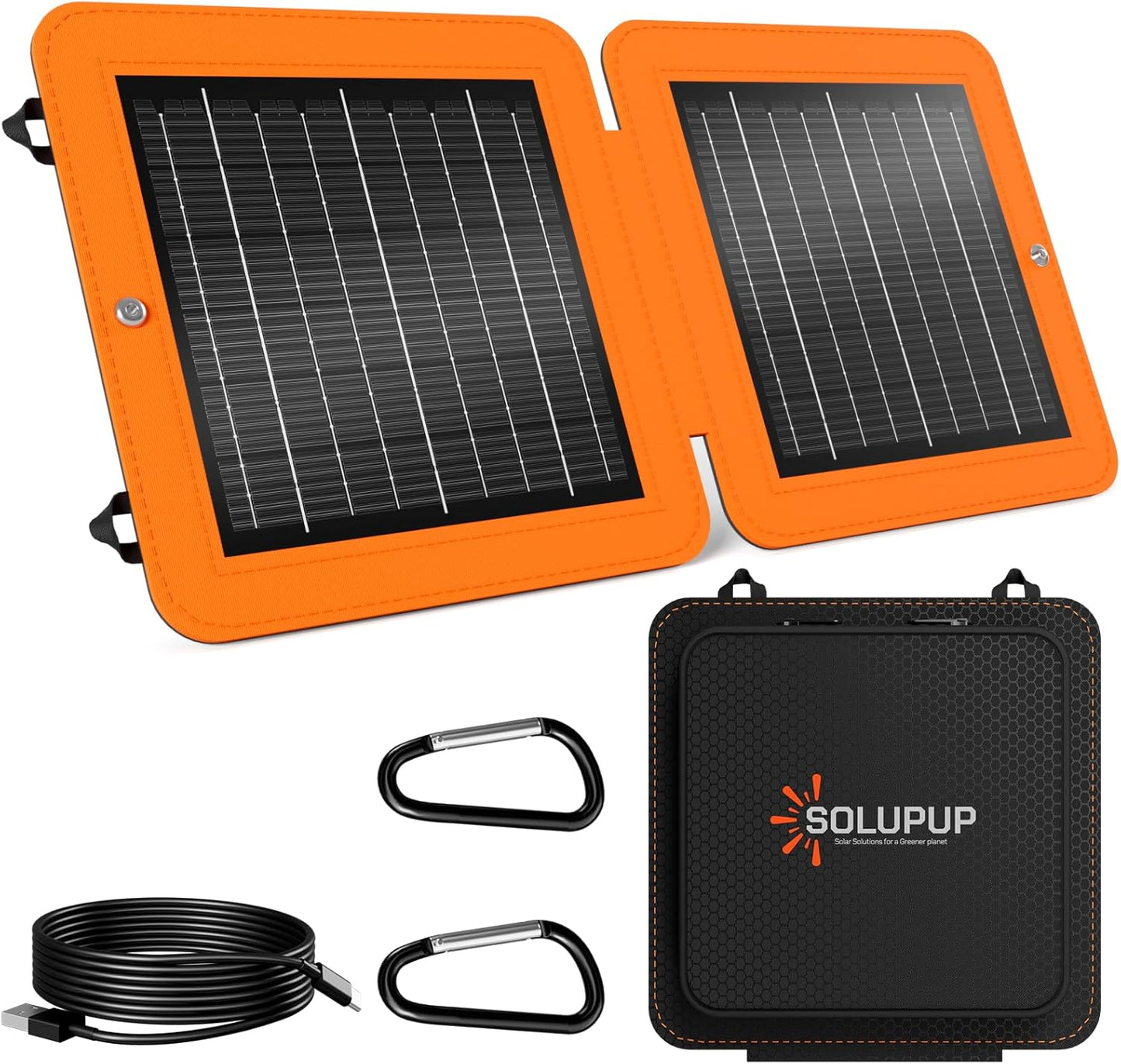 100W Portable Solar Panel for Power Station, 19.8V Foldable Solar Charger with DC/XT60/Anderson Cable & QC3.0 USB Outputs, 23% High Efficiency IP65 Waterproof 2 Kickstands for Outdoor Camping RV Trip
