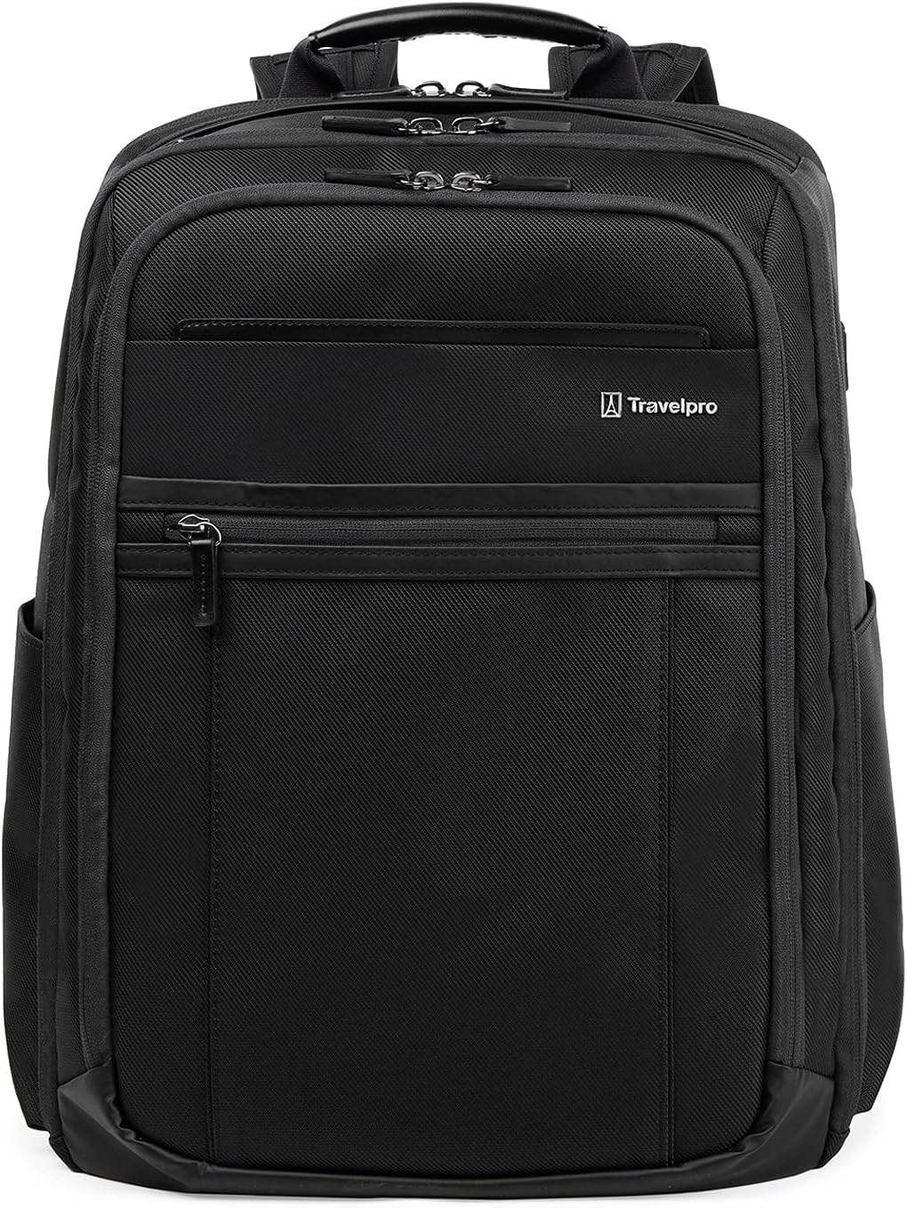 Travelpro Crew Executive Choice 3 Large Backpack Fits Up to 15.6 Laptops and Tablets, USB a and C Ports, Men and Women, Patriot Blue