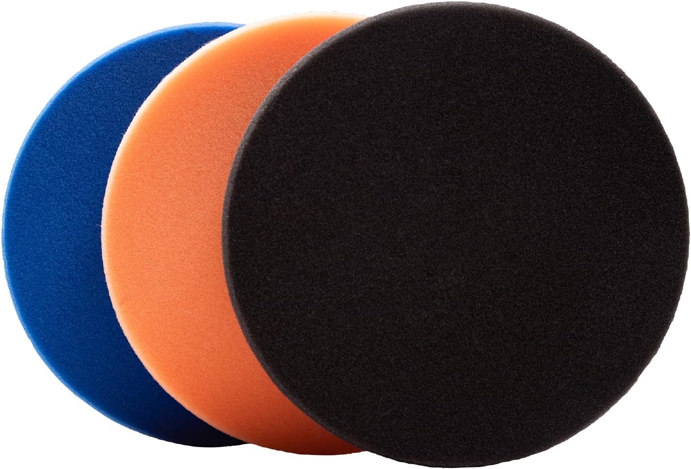 6.5" Lake Country HDO Foam Polishing Pad Kit (3-Pack) – Premium Heavy Duty Orbital Polishing Pads for Painted Surfaces – Fits 6" Backing Plate