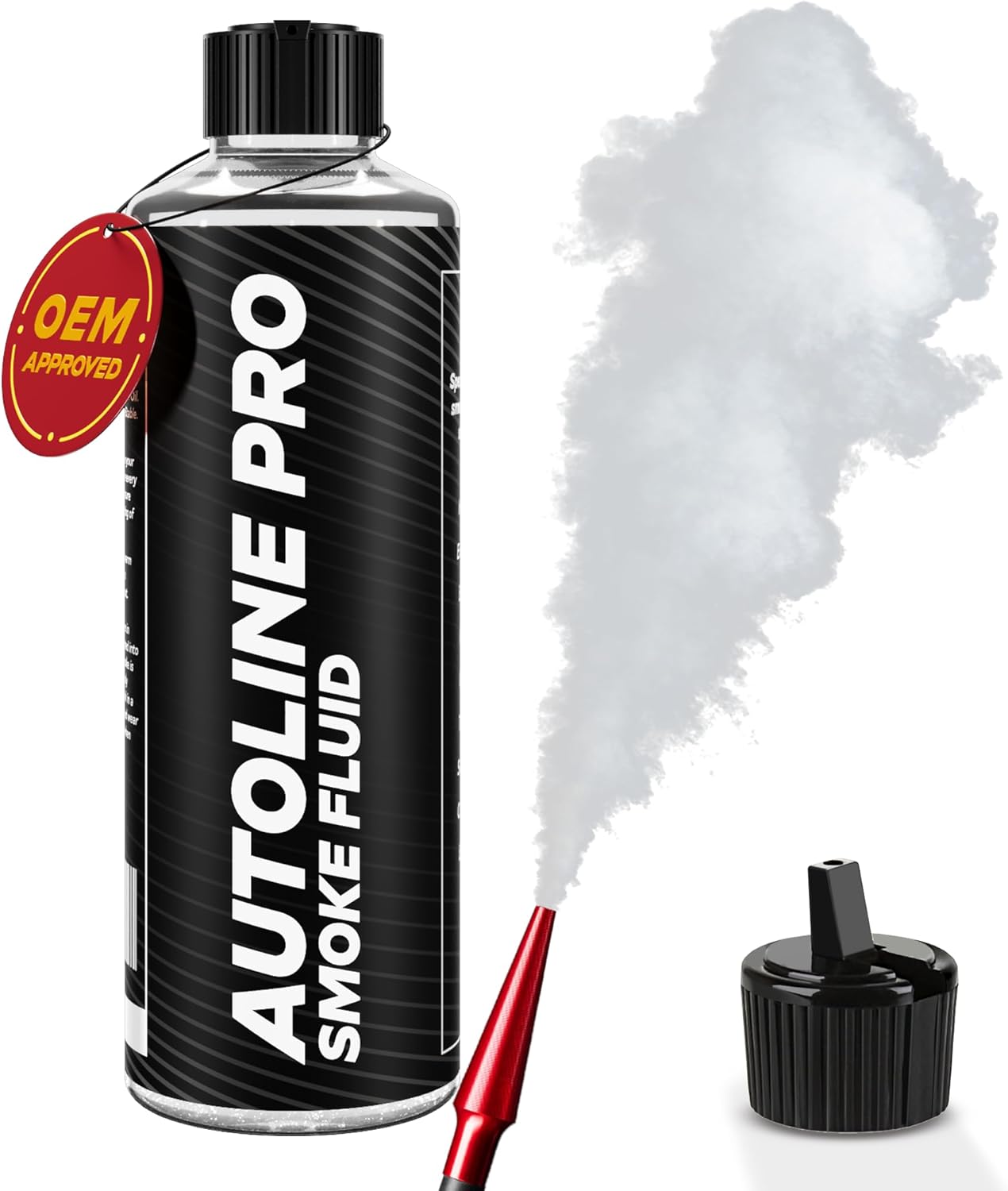 AutoLine Pro Automotive *High Smoke Density* Smoke Machine Leak Detector EVAP Vacuum Diagnostics Tester | Economy Series | 1.2 Hrs Non-Stop Smoke for Each Single Test