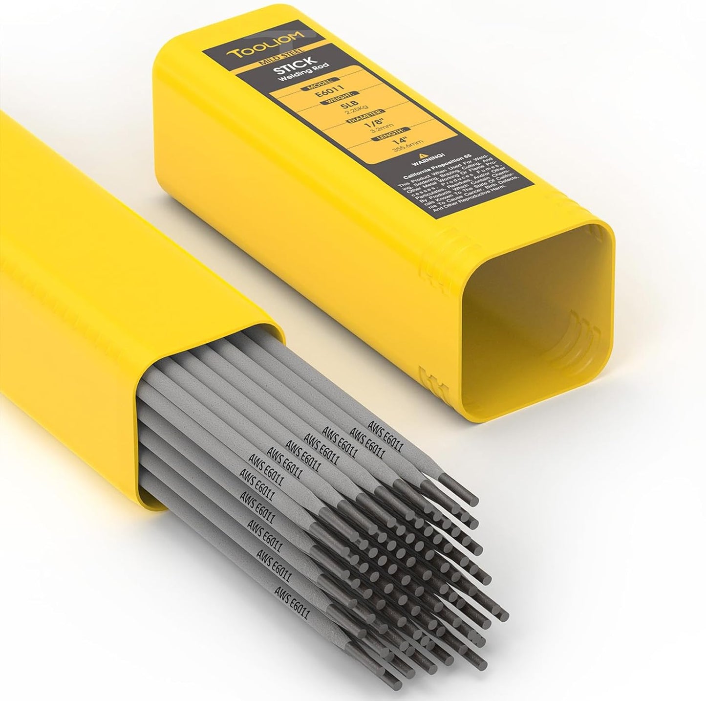 TOOLIOM E7018 Low Hydrogen Welding Rod 1/8" 10LB Carbon Steel Stick Electrodes