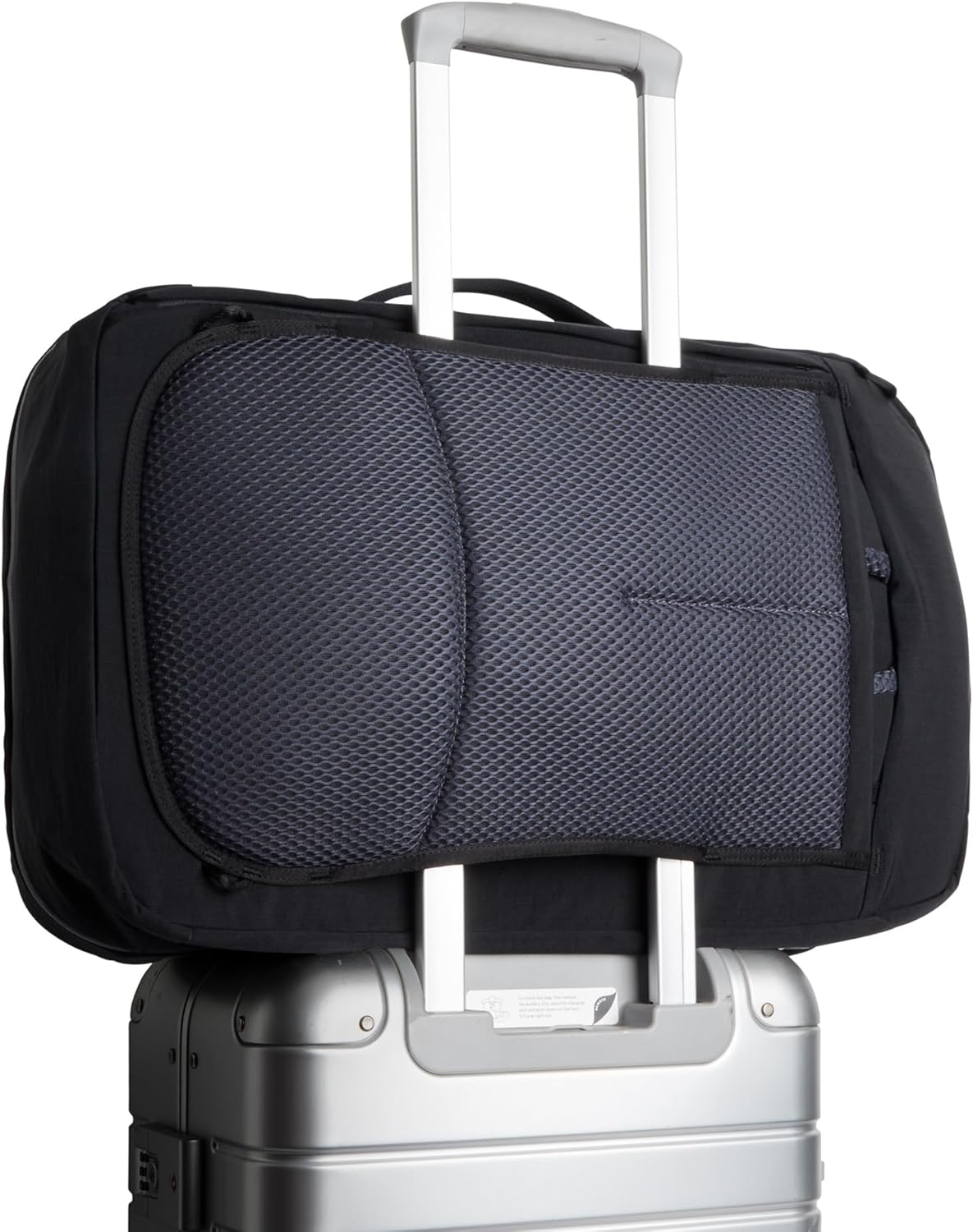 Bellroy Lite Travel Pack 38L (carry-on backpack, large travel backpack for international travelers, with laptop pocket, interior packing cells and tuck-away shoulder straps) - Black