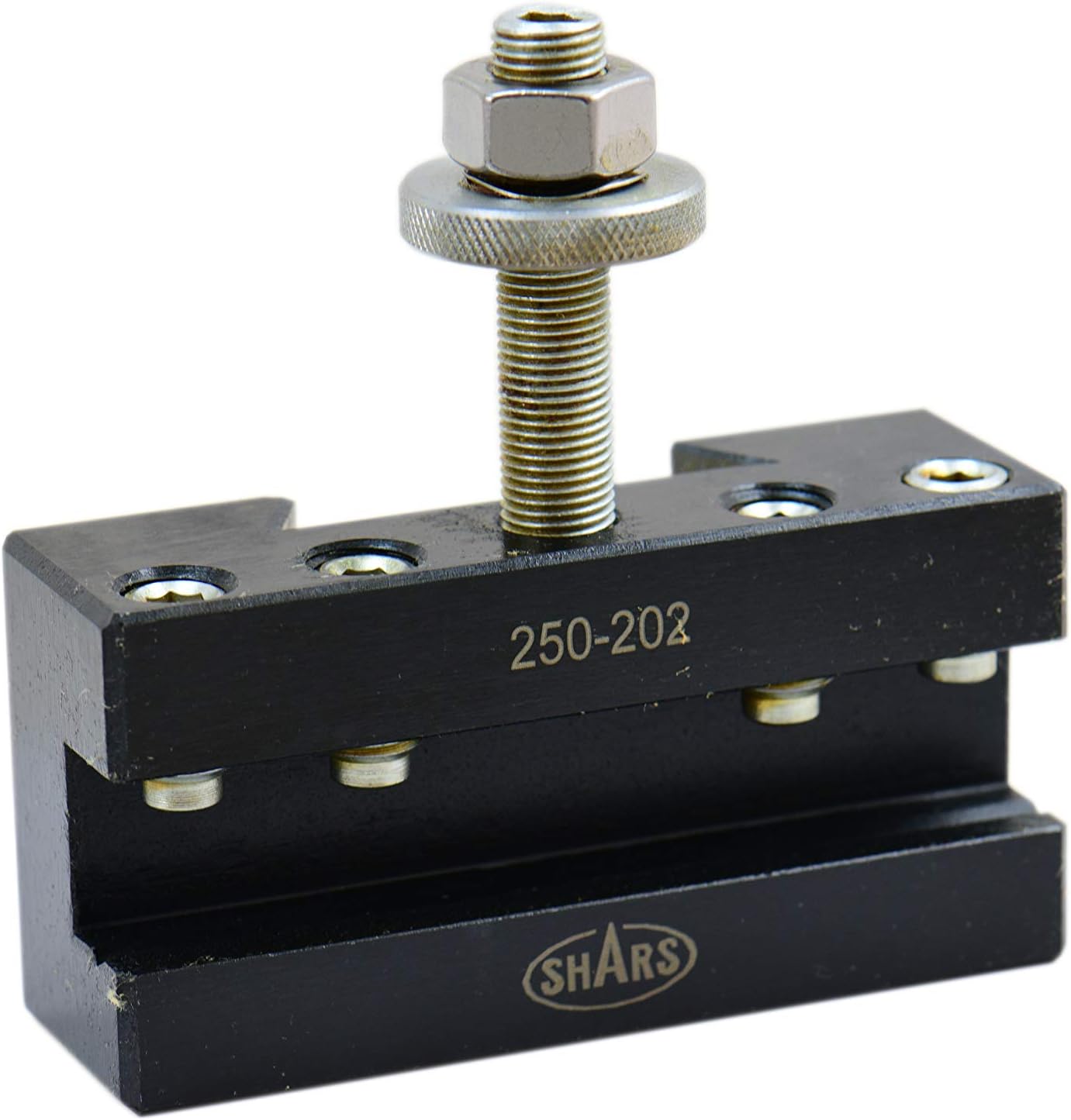 Shars BXA 222 Quick Change Tool Post Wedge Type 6 PCS Set for Lathe 10" - 15" Lathe Swing 202-9475 L