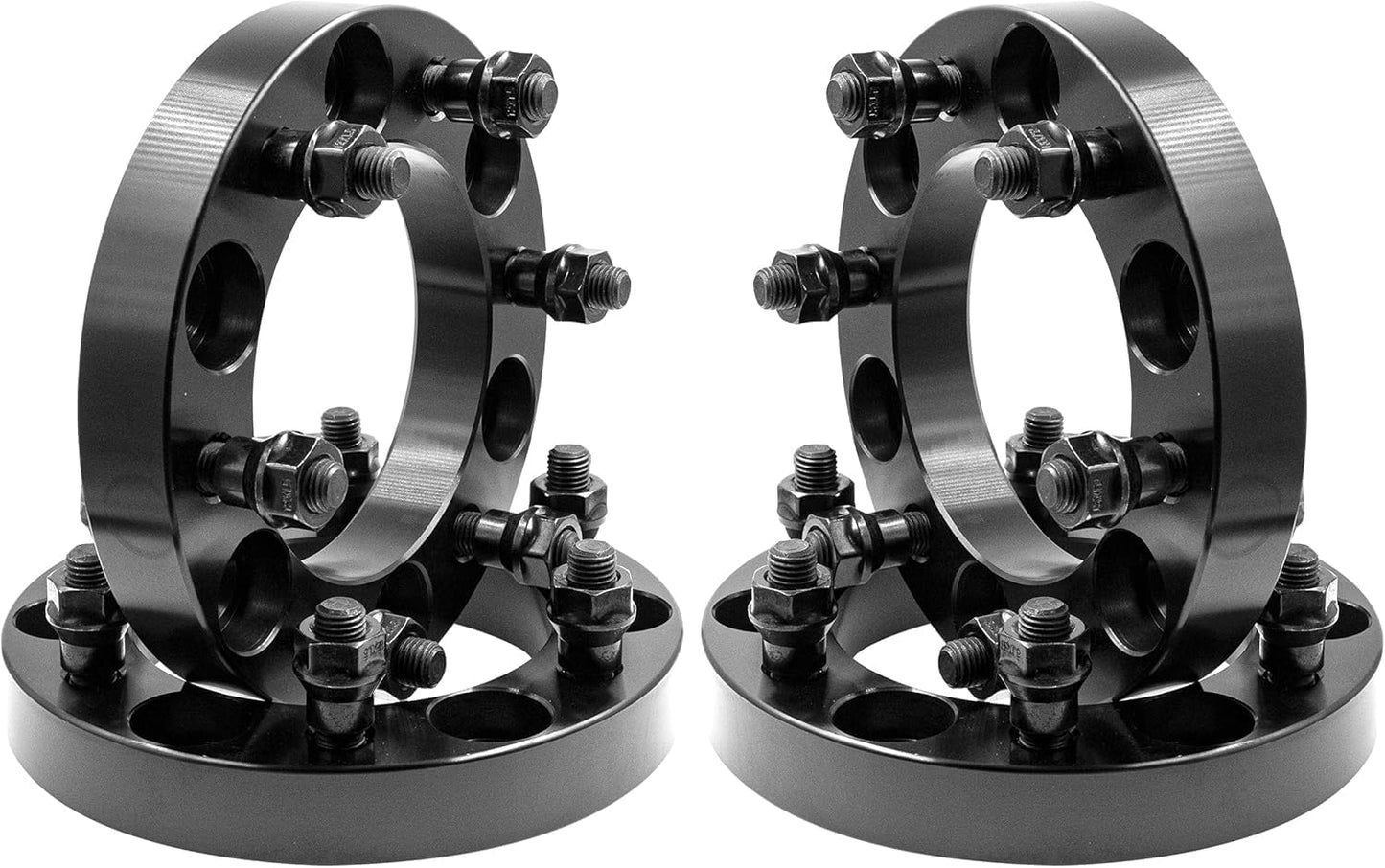 Wheel Accessories Parts 4 Pcs Wheel Spacers Adapters 6x5.5 6x139.7mm 1.50 Inch Thick 108mm Hub M12 1.5 12x1.5 Thread Stud Fits 2004-12 Chevy/GMC Colorado Canyon 1995-2023 Toyota Tacoma 2000-06 Tundra