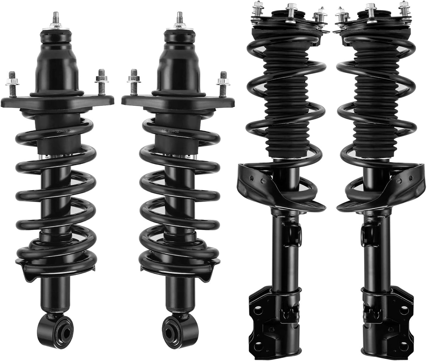 AUTOSAVER88 Front Pair Complete Quick Struts Shocks Compatible with 2007-2014 CR-V