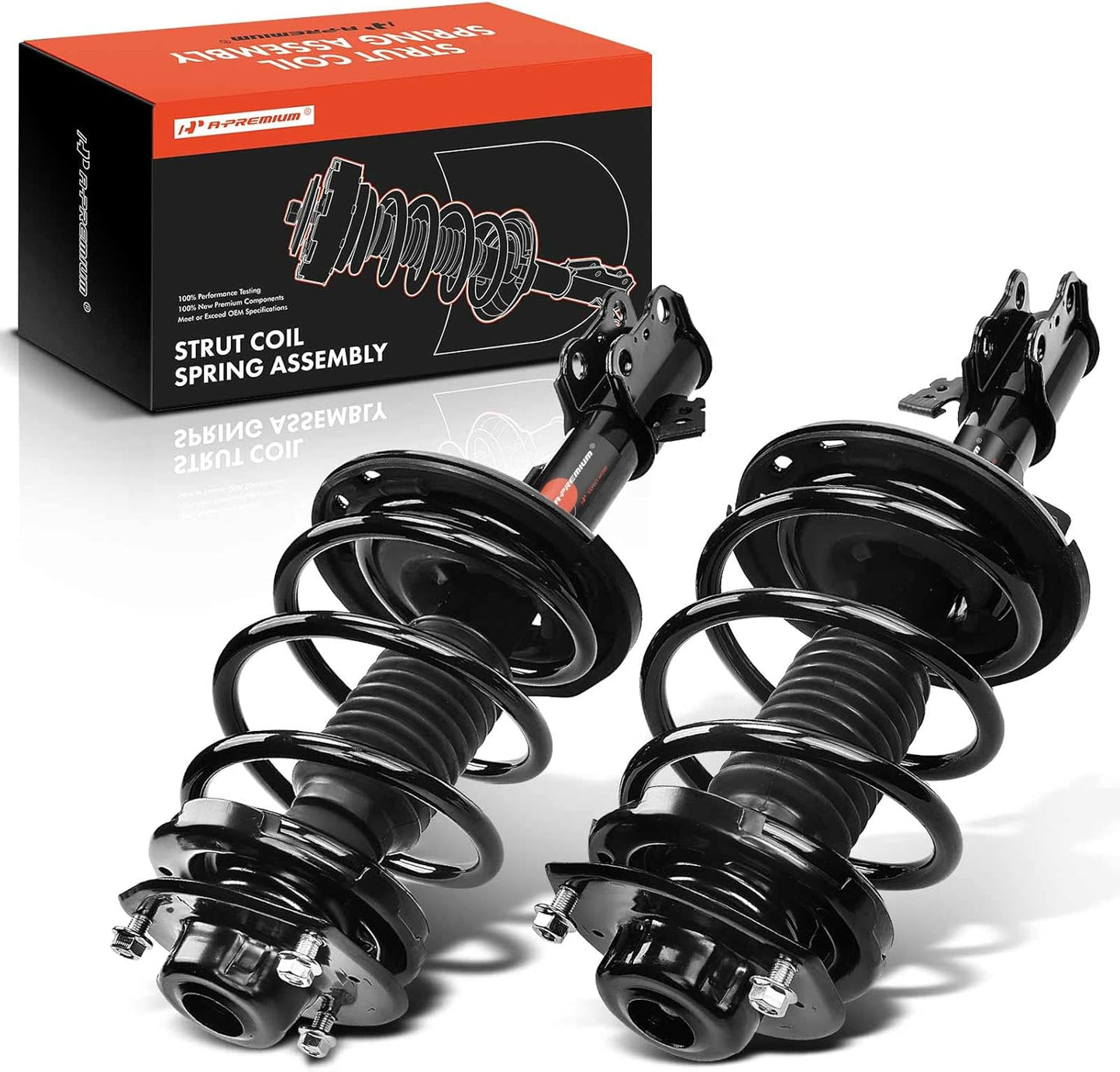 A-Premium Front Complete Strut & Coil Spring Assembly Compatible with Toyota Avalon 2004 2005, To 1/2005, 2-PC Set