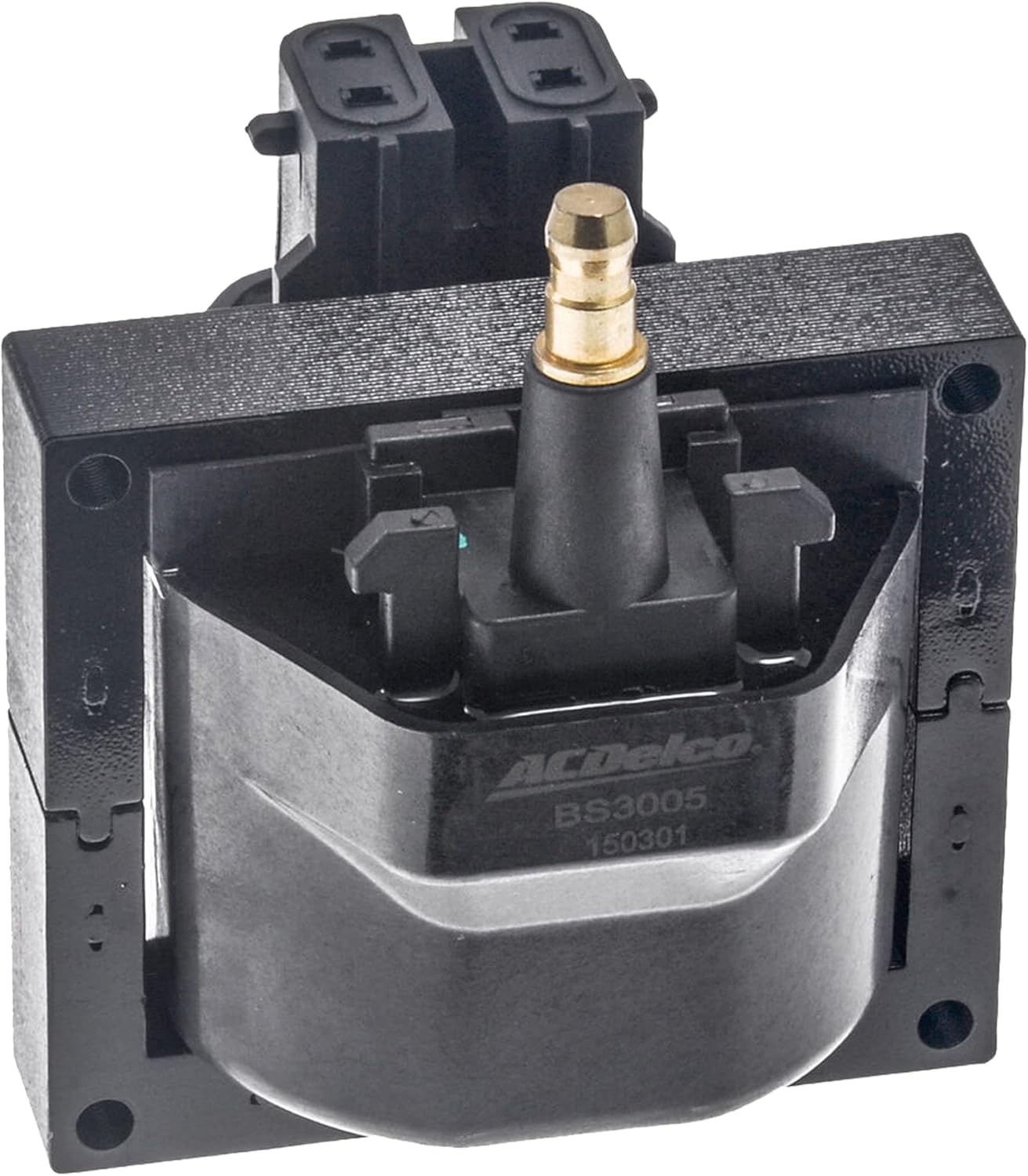 1 OEM Ignition Coil 00BS3005 + 1 AD Auto Parts Ignition Control Module Compare to Acdelco 19418991 D1960A