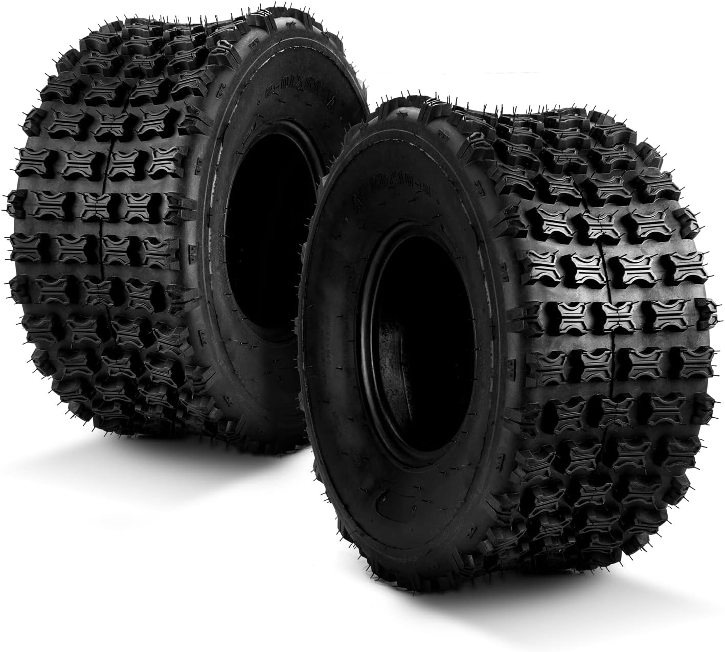 22x10-9 ATV Tires, 22x10-9 All Terrain Tires 6 PR, for Mud, Sand, and Off-Road Trails, 2 Pack Tubeless, Z-104