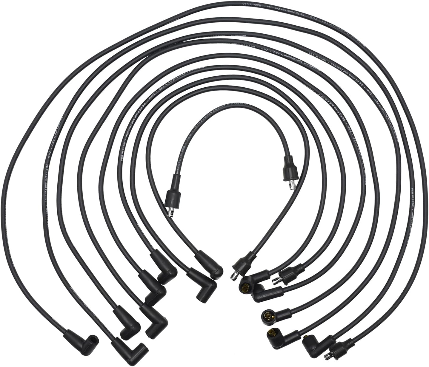 Walker Products ThunderCore PRO Premium Spark Plug Wire Set 924-1824