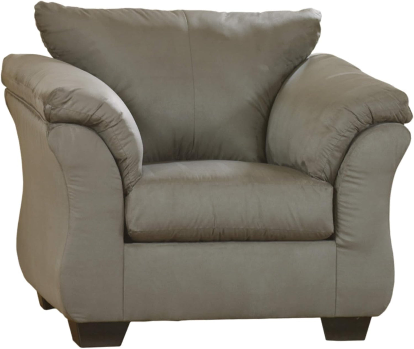 Signature Design by Ashley Darcy Casual Plush Chair, Dark Blue