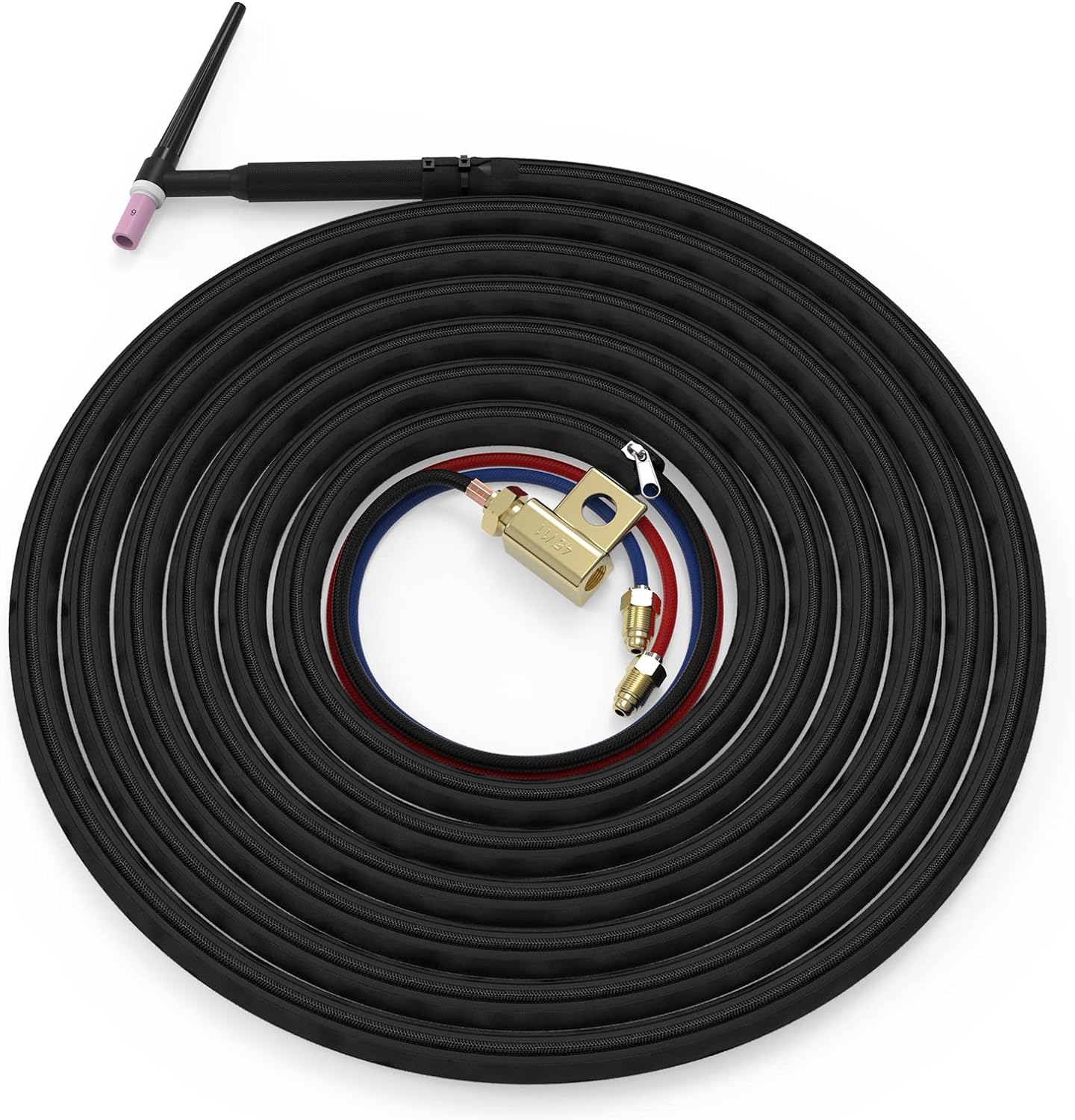 YESWELDER TIG Welding Torch WP-20F Flexible Head Water-Cooled 250Amp Welding Torch 25ft Cable