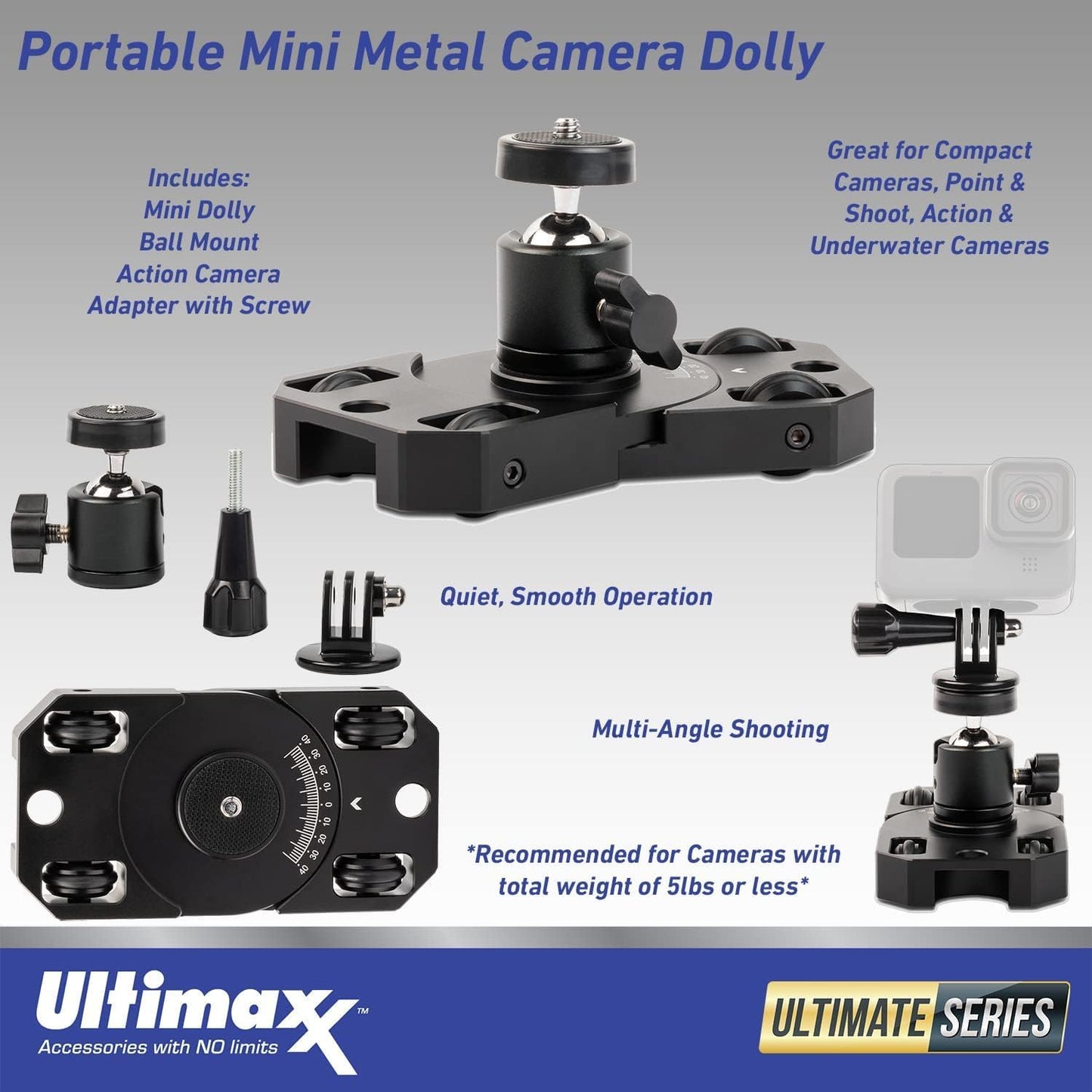 SSE Nikon Zf Mirrorless Camera (Body) 1761 - Bundle Includes: 64GB SDHC Memory Card, Portable Mini Metal Dolly, Action Camera Adapter & Screw, Sling Backpack, 8" Gripster & Much More (10pc Bundle)