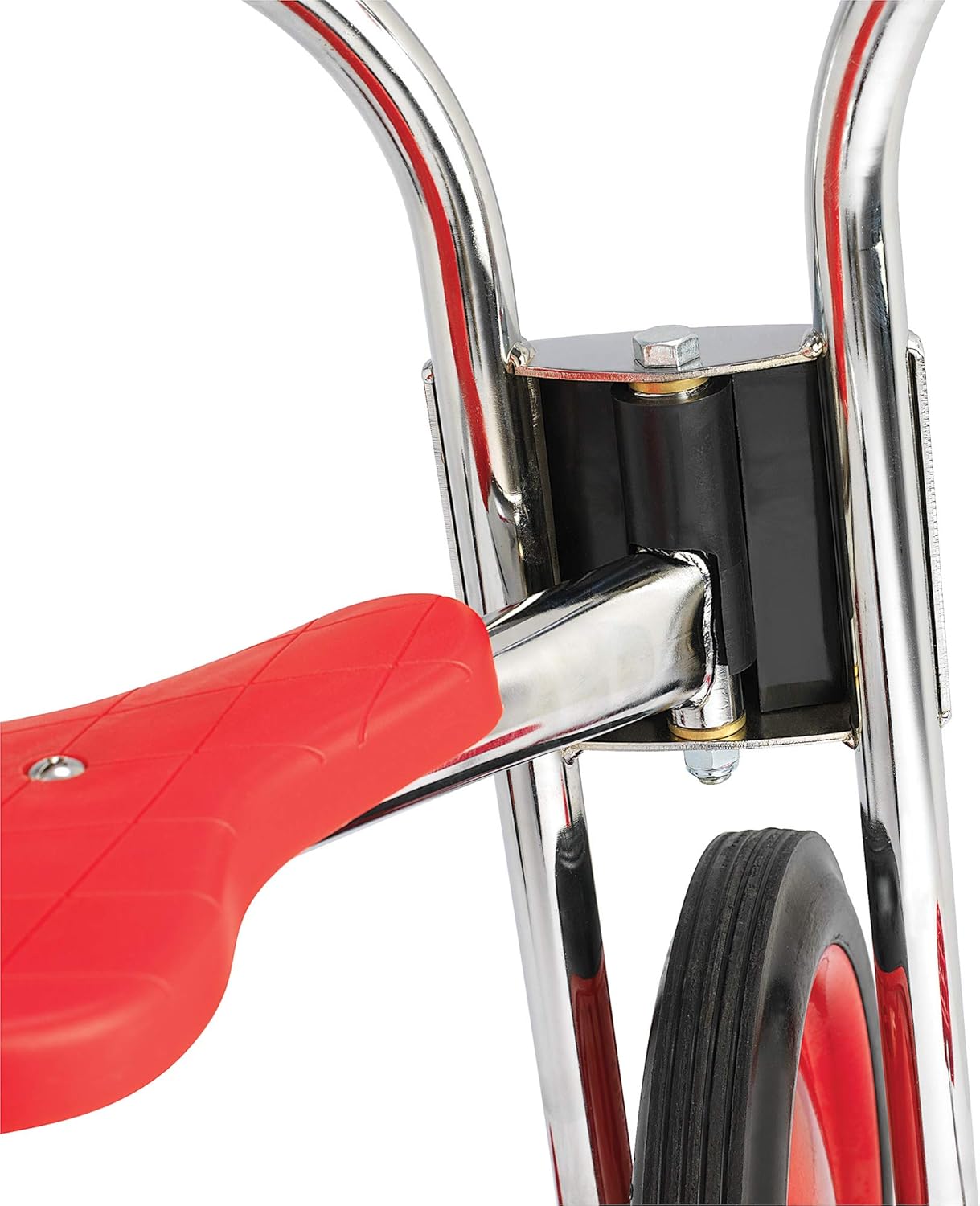 SILVERRIDER Toddler Trike, Kids Tricycle for Preschool, Daycare, Playground Kids Tricycles, Rubber Tires, Silver/Black, 12" Trike