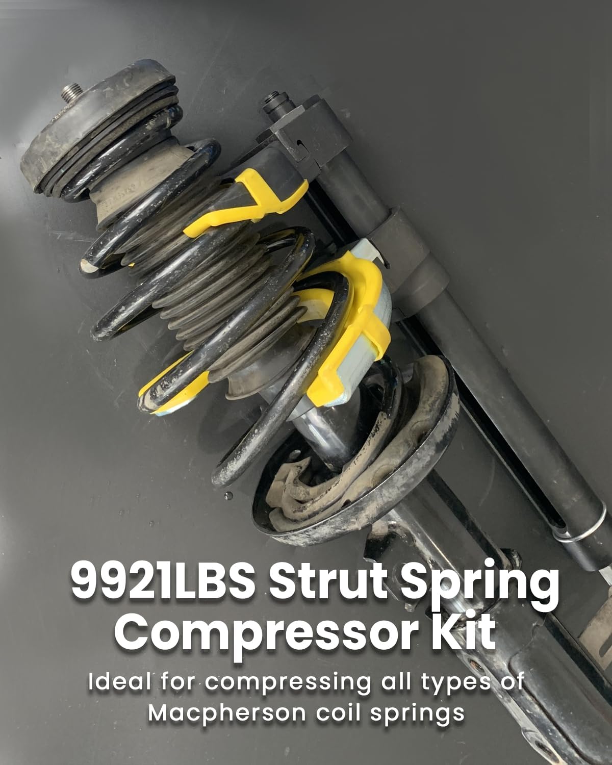 SIXIWANZI Universal Spring Compressor Tool, Heavy Duty Coil Spring Compressor Tool
