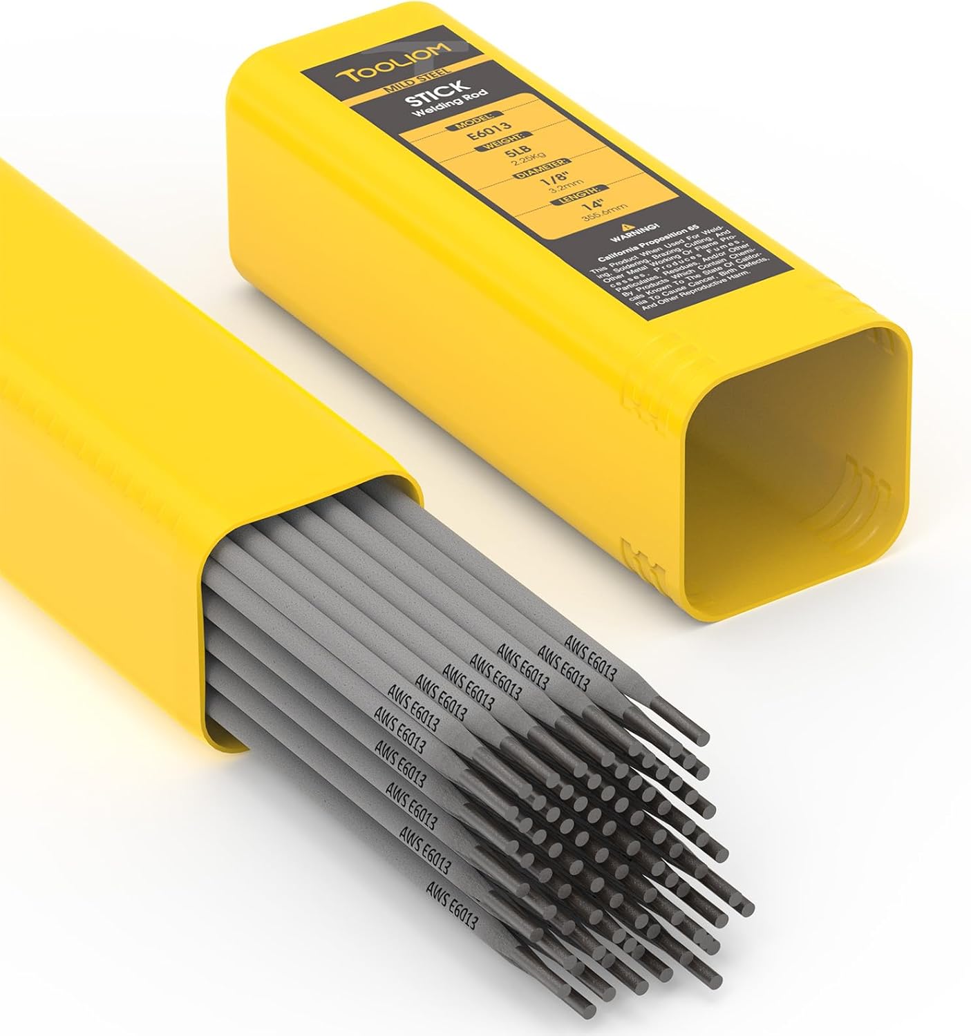 TOOLIOM E7018 Low Hydrogen Welding Rod 1/8" 10LB Carbon Steel Stick Electrodes